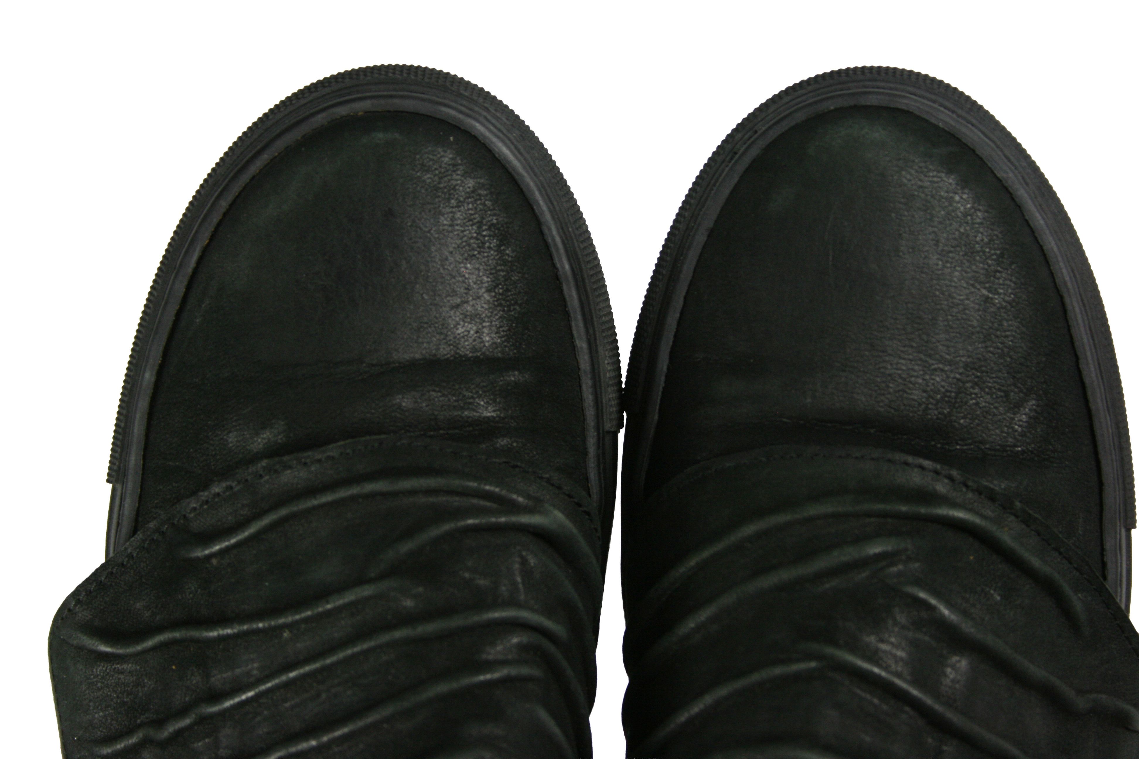 The Last Conspiracy Avant Garde Horse Leather Crinkle Straps Low Sneakers Size US 8 / IT 38 - 6 Thumbnail