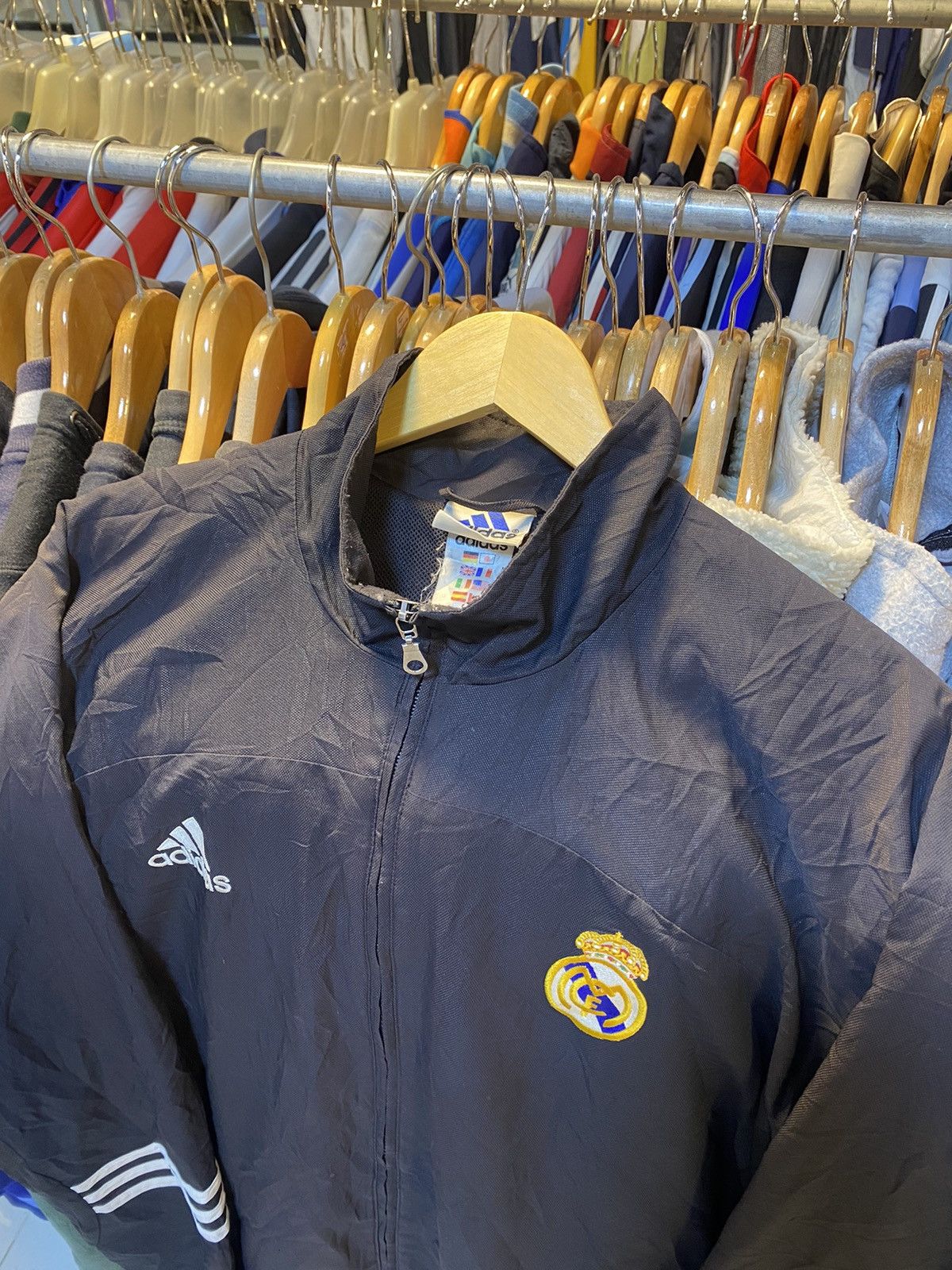Adidas × Vintage Vintage Y2K Real Madrid Track Suit Size US L / EU 52-54 / 3 - 2 Thumbnail
