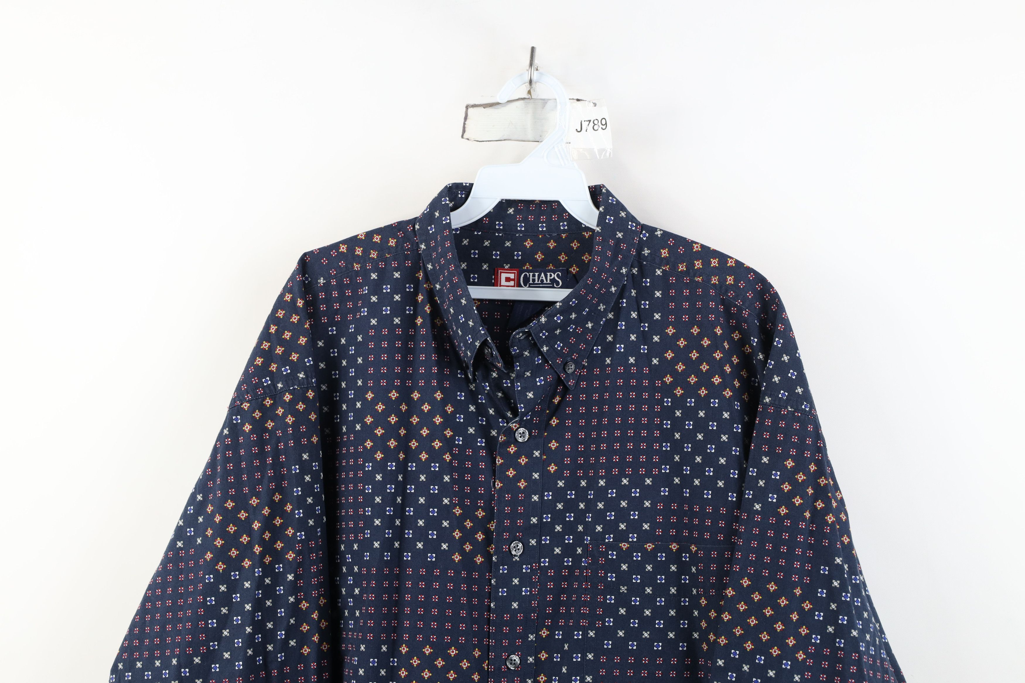 Ralph Lauren Vintage 90s Chaps Ralph Lauren Collared Button Down Shirt Size US XL / EU 56 / 4 - 2 Thumbnail
