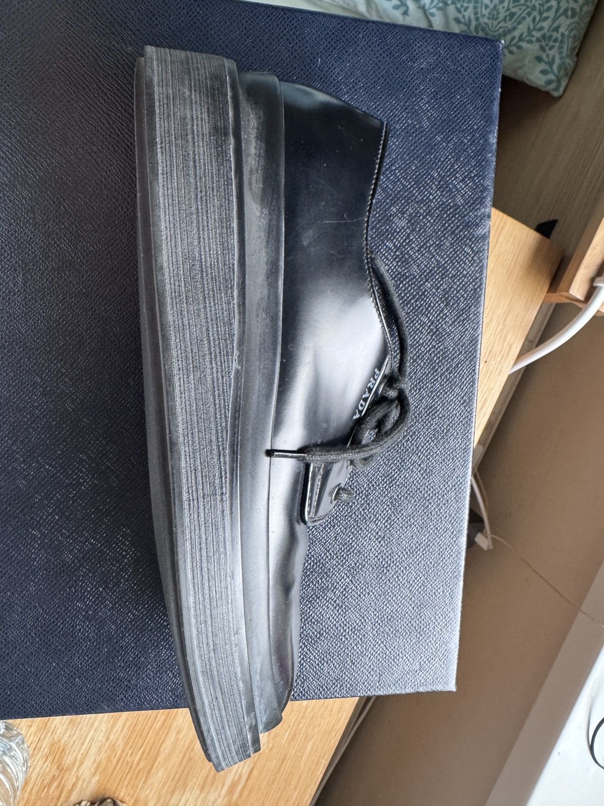 Prada Prada derby rare piece Size US 5 / EU 37 - 9 Thumbnail