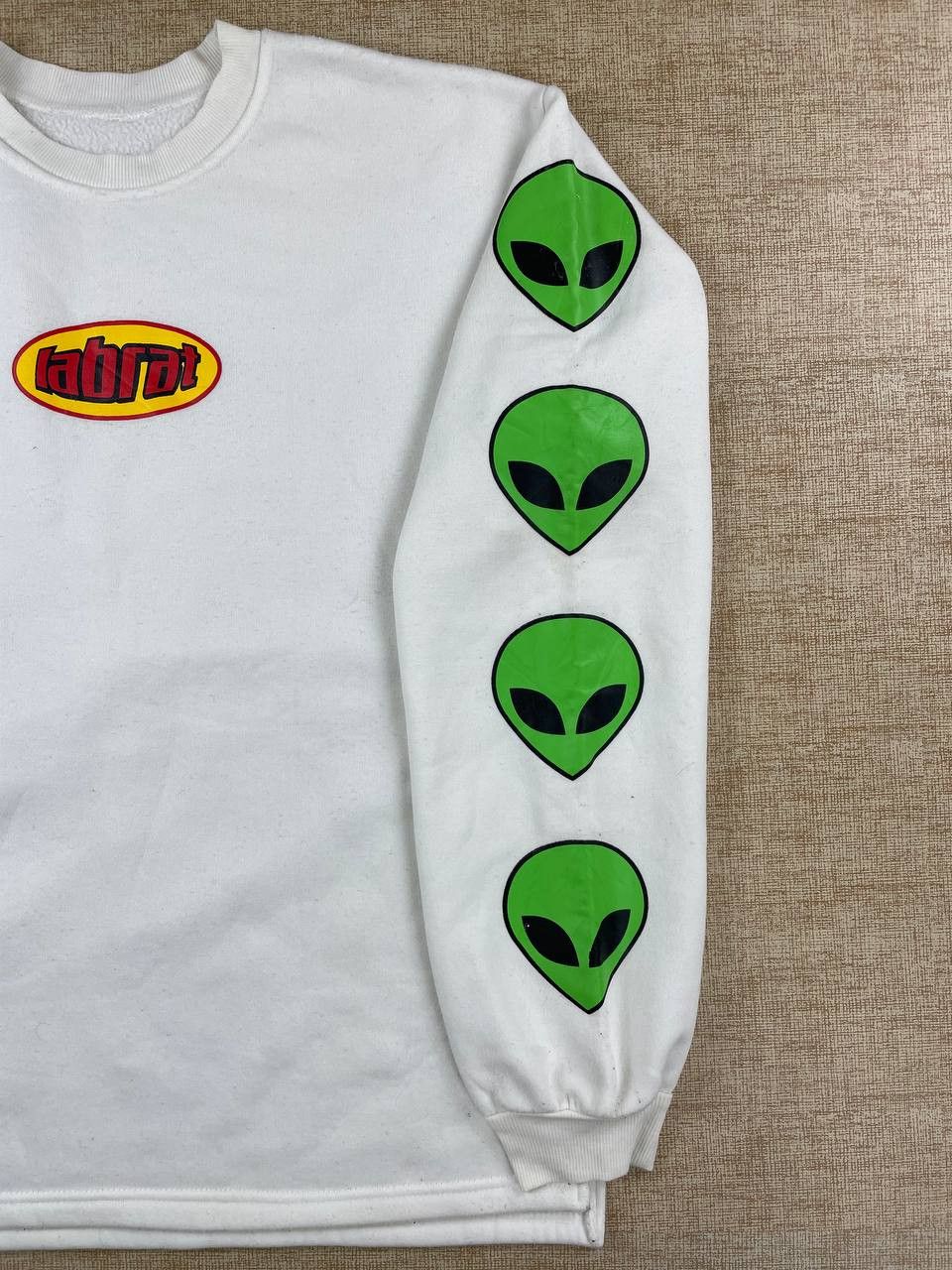 Alien Workshop Vintage LABRAT Alien Workshop Side Tape Sweatshirt Size US L / EU 52-54 / 3 - 3 Thumbnail