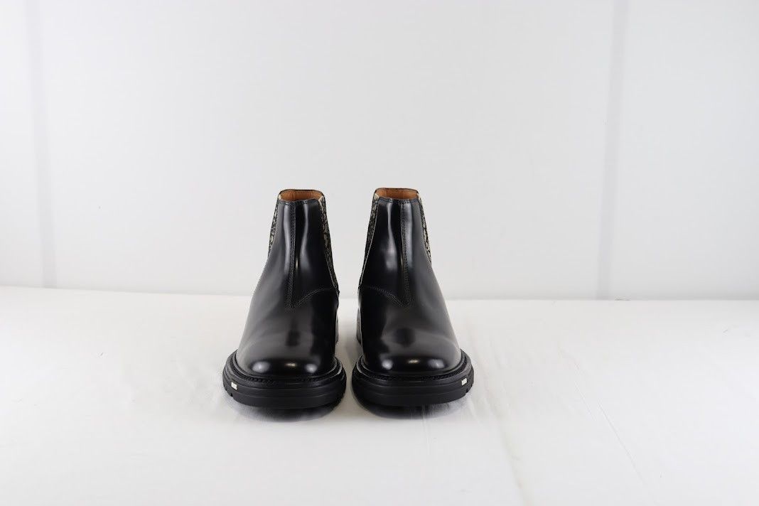 Dior o1rshd1 Expl Explorer Chelsea Boot Calf in Black/Beige Size US 12 / EU 45 - 9 Thumbnail