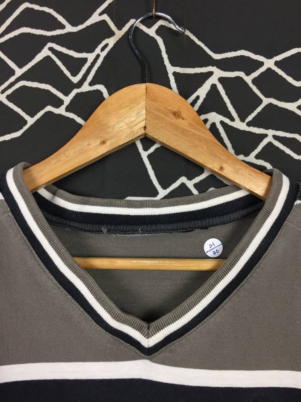 Enyce × Vintage ENYCE American Hip Hop Fashion Brand Striped Tee Size US M / EU 48-50 / 2 - 4 Thumbnail