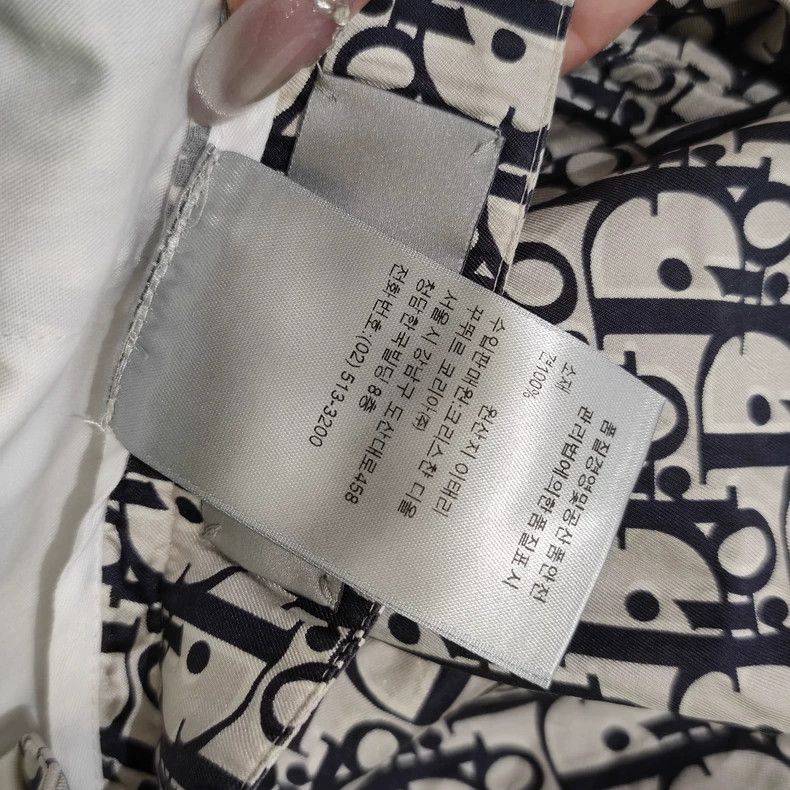 Dior Dior Mulberry silk full-printed logo shorts 2503-Nextarrow Size US 32 / EU 48 - 4 Thumbnail