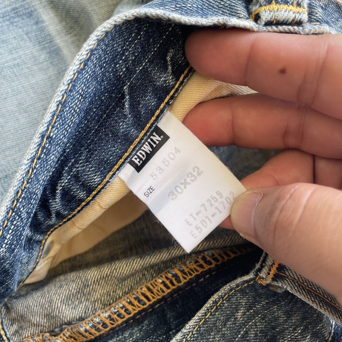Edwin Distressed💥 Edwin 504 Japan Denim Jeans Pants Faded W30x29 Size US 30 / EU 46 - 7 Thumbnail