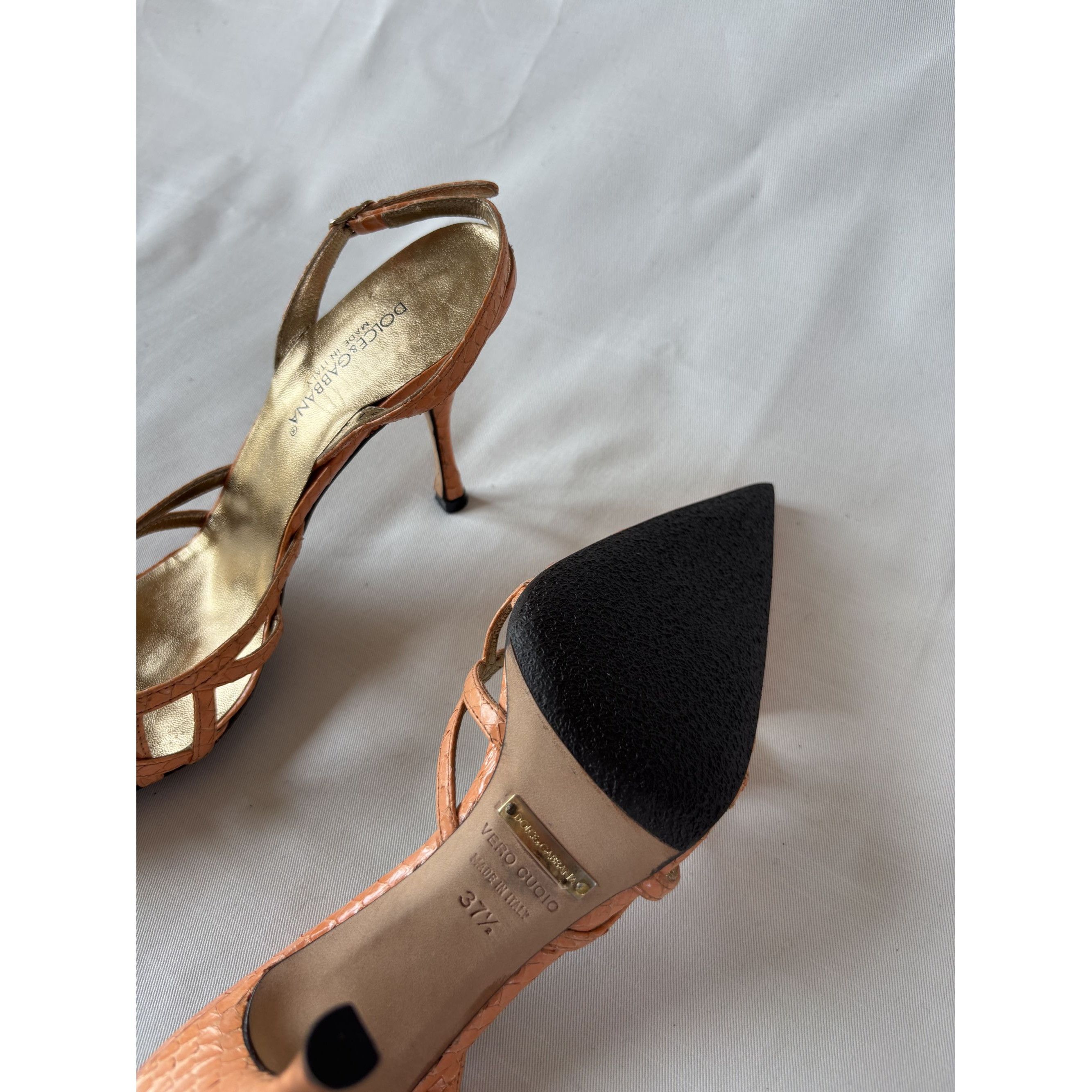 Dolce & Gabbana Slingbacks Dolce & Gabbana Size US 4.5 / IT 34.5 - 5 Thumbnail