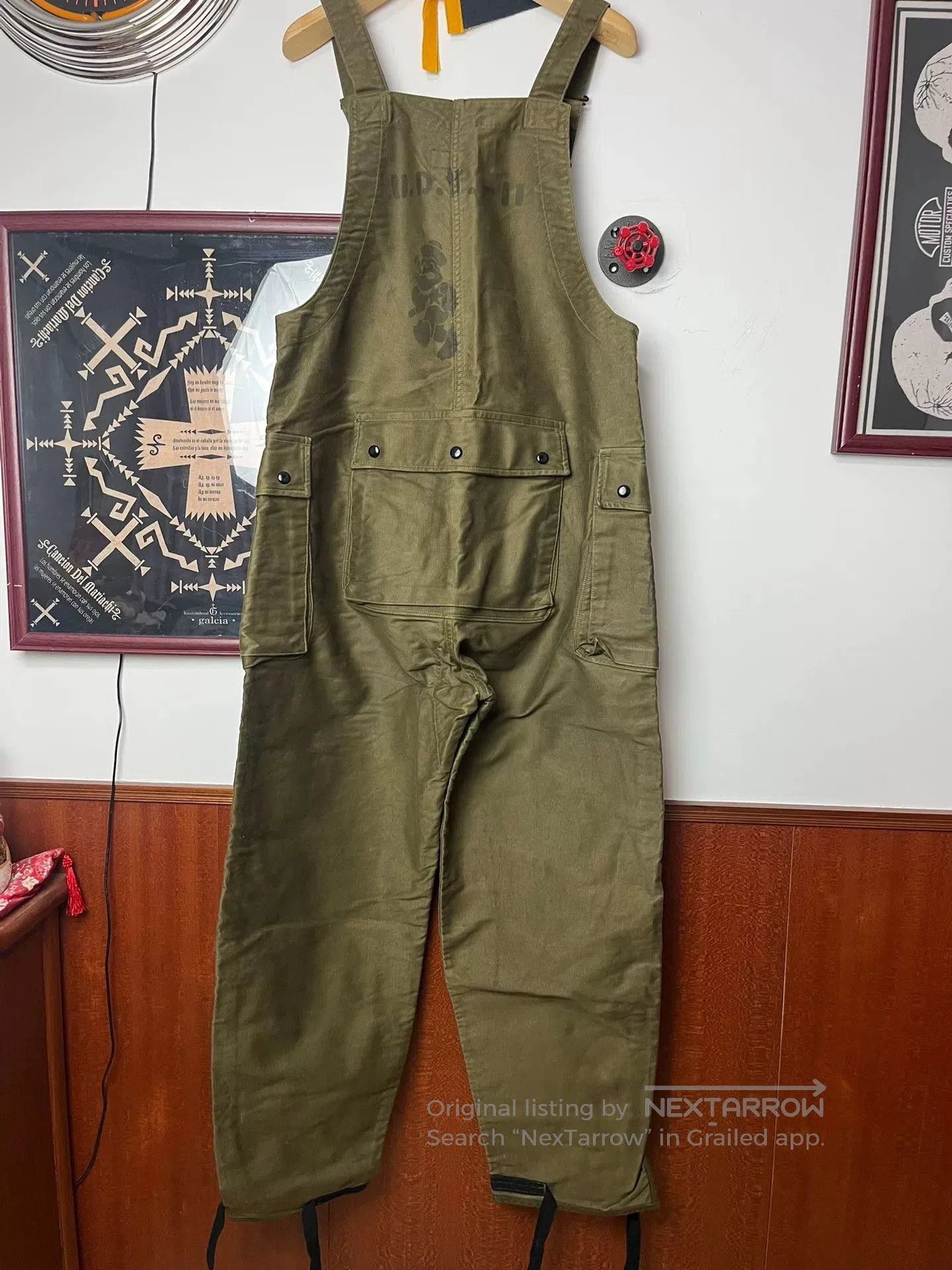 Freewheelers FREEWHEELERS Military Style Overalls. Size US 30 / EU 46 - 3 Thumbnail