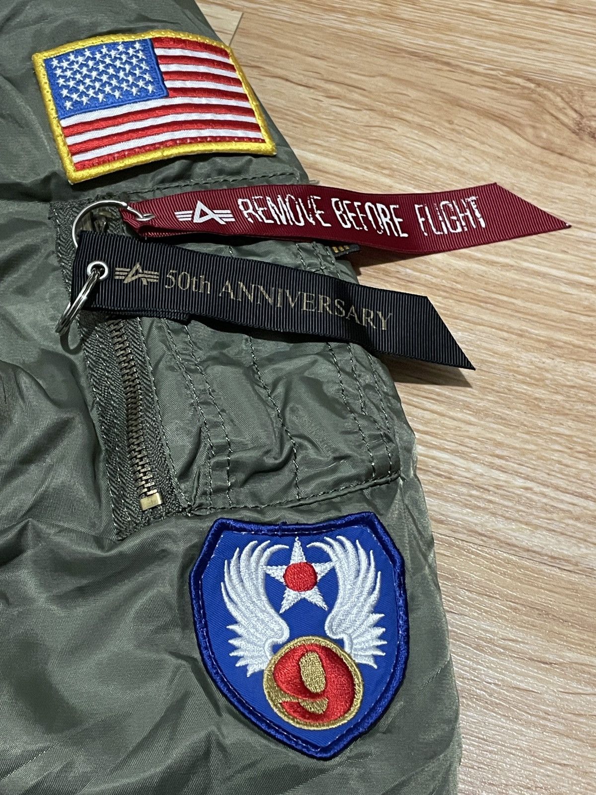 Alpha Industries Alpha Industries MA-1 50th Anniversary Top Gun bomber Size US L / EU 52-54 / 3 - 10 Thumbnail