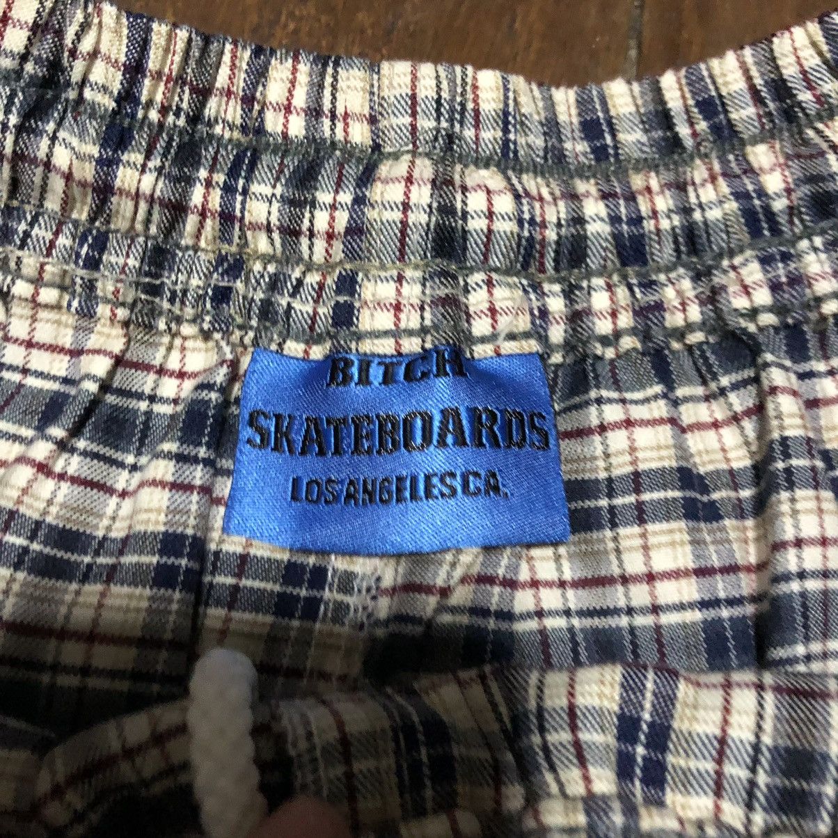 Girl Skateboards × Vintage Bitch Skateboard Plaid Shorts Size US 30 / EU 46 - 4 Thumbnail