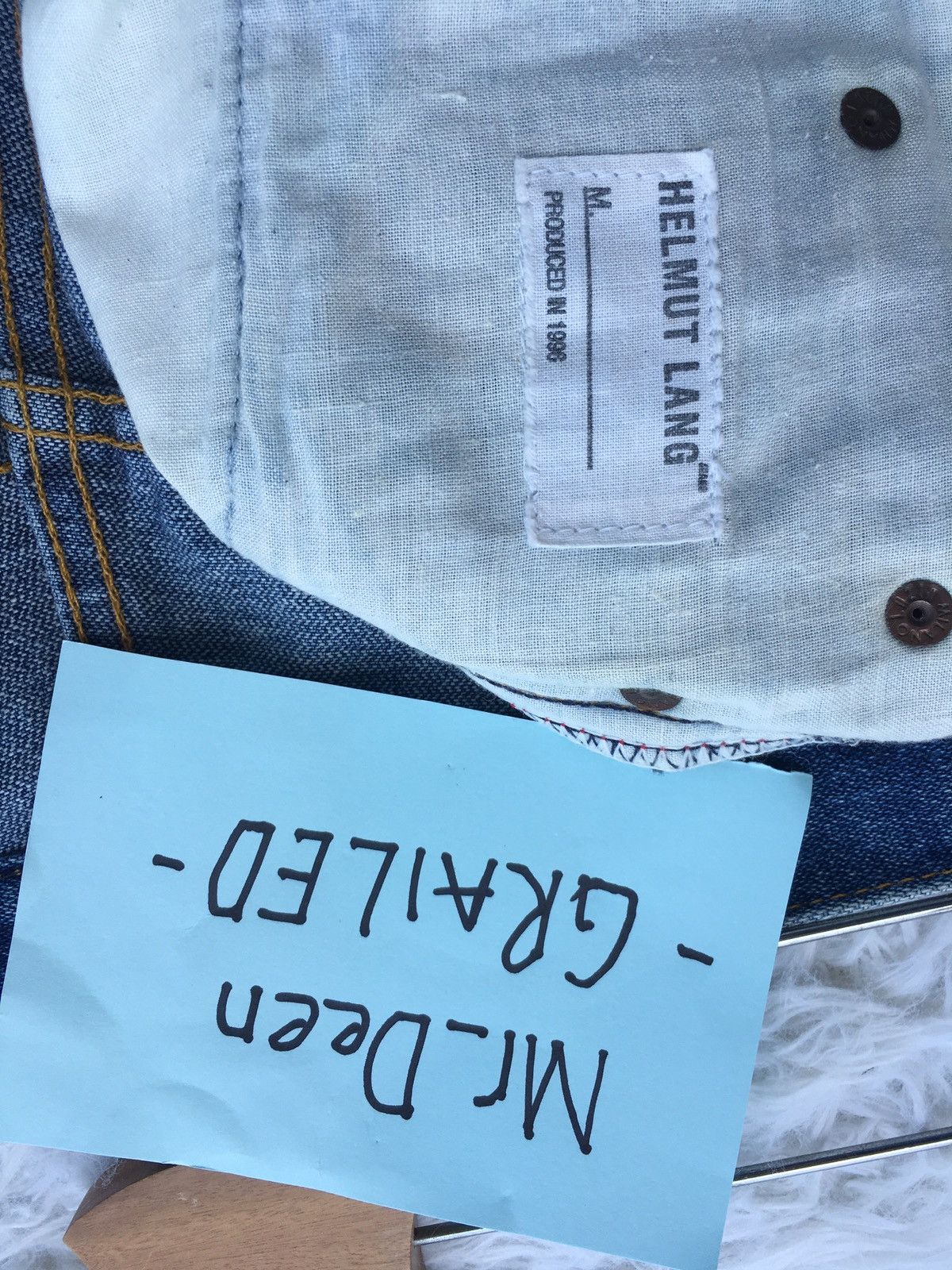 Helmut Lang Rare Vintage Helmut Lang Produced 1996 Straight Cut Denim Size US 30 / EU 46 - 12 Thumbnail