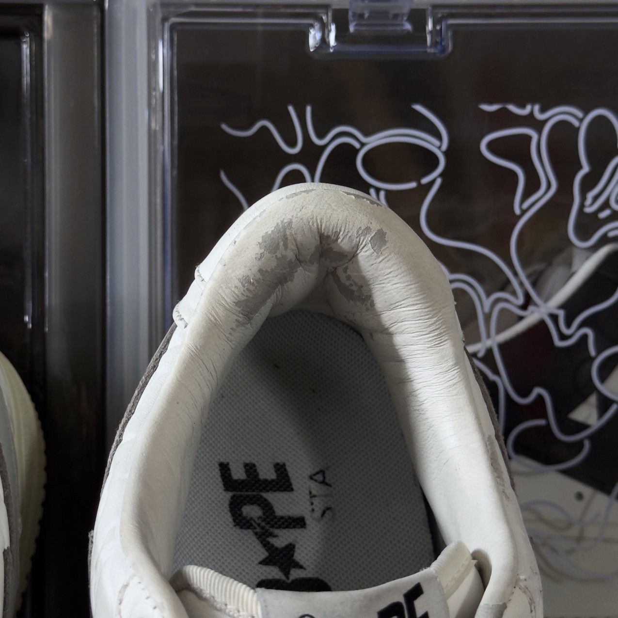 Bape A Bathing Ape Bapesta #3 Line Camo White 2023 Size US 8.5 / EU 41-42 - 9 Thumbnail