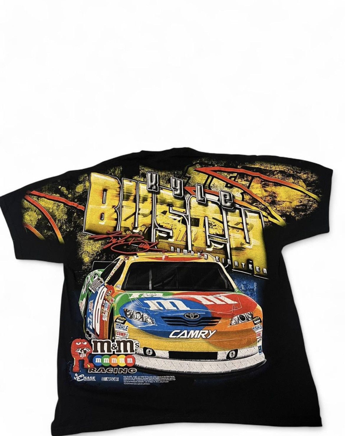 NASCAR 2010 Kyle Busch AOP Nascar Tee Size US XL / EU 56 / 4 - 2 Thumbnail