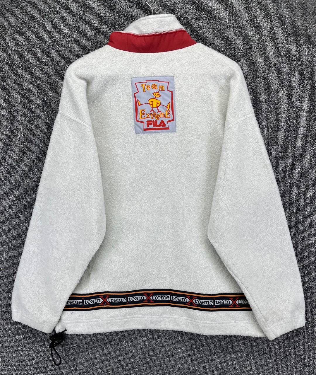 Fila Vintage Fila Extreme Team Deep Pile Fleece Sweatshirt Size US L / EU 52-54 / 3 - 8 Thumbnail