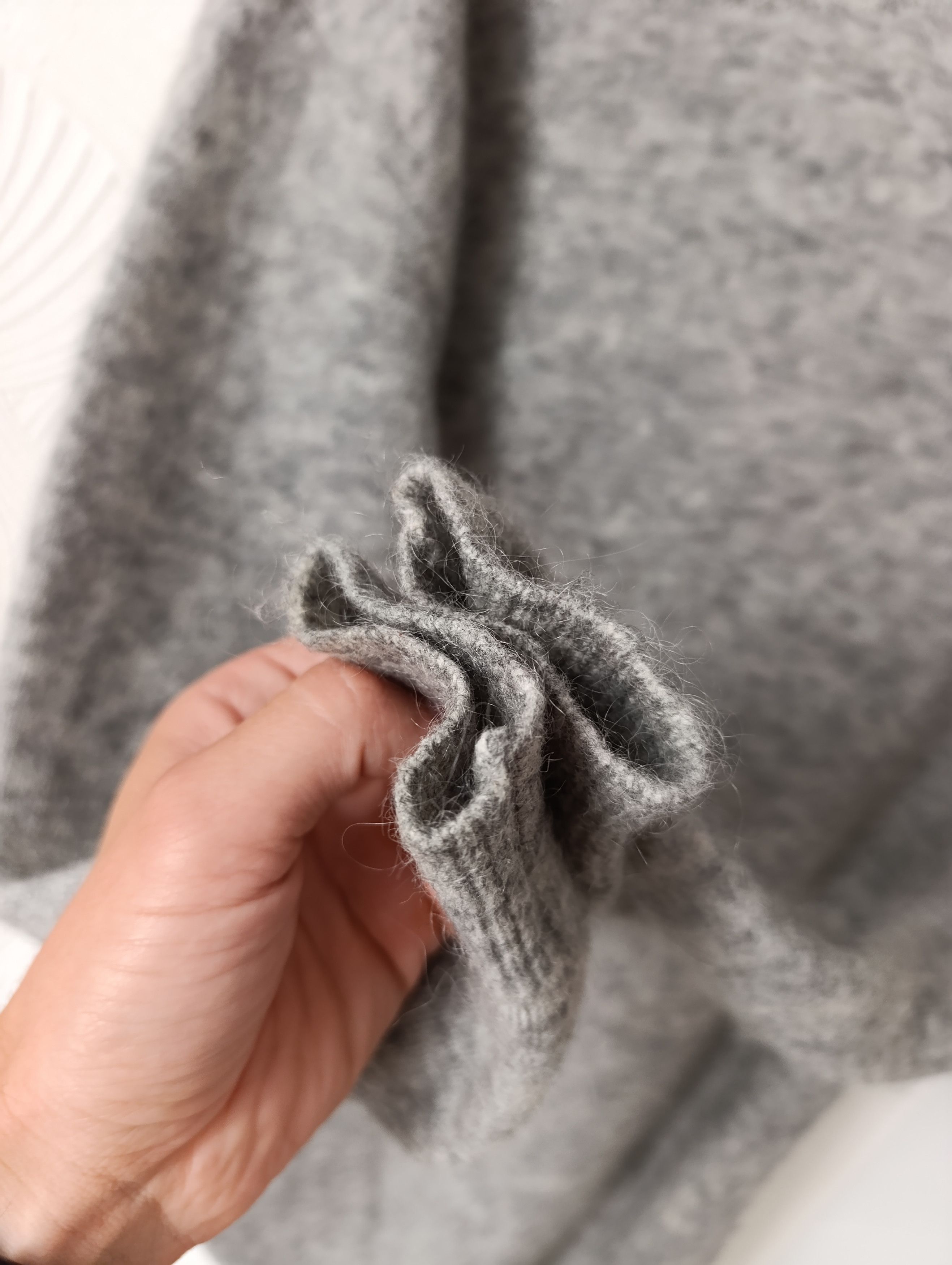 Acne Studios ACNE STUDIOS DAIJA MOHAIR/WOOL PAW ASYMMETRIC DRESS Size S / US 4 / IT 40 - 10 Thumbnail