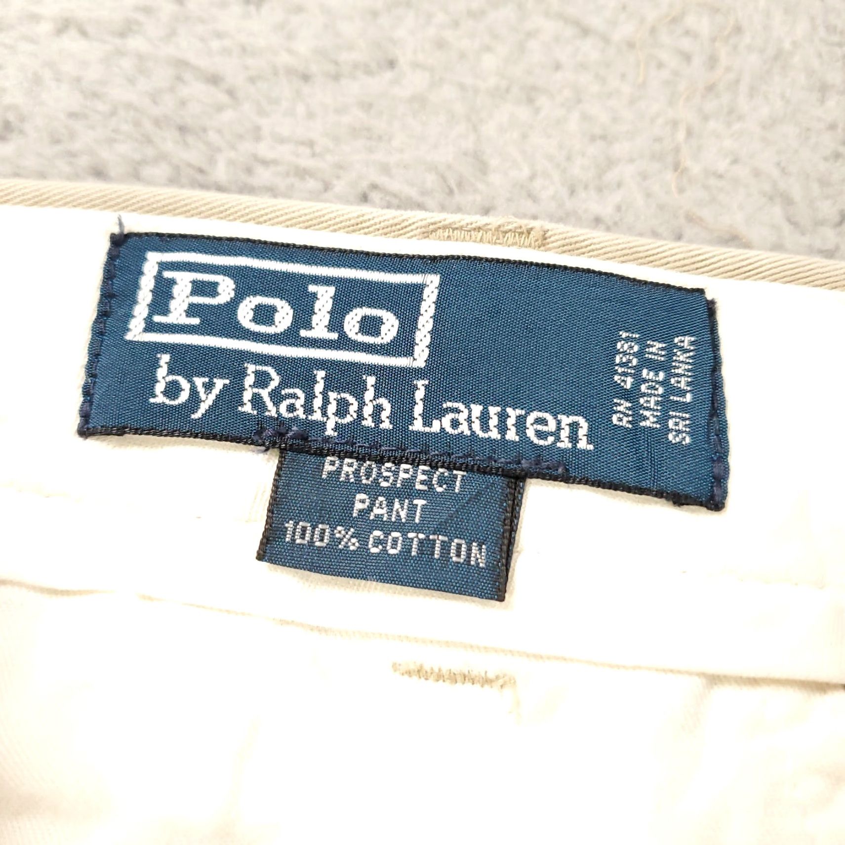 Polo Ralph Lauren VINTAGE Polo Ralph Lauren Prospect Pants Mens 35x30 Beige Classic Chino Size US S / EU 44-46 / 1 - 6 Thumbnail