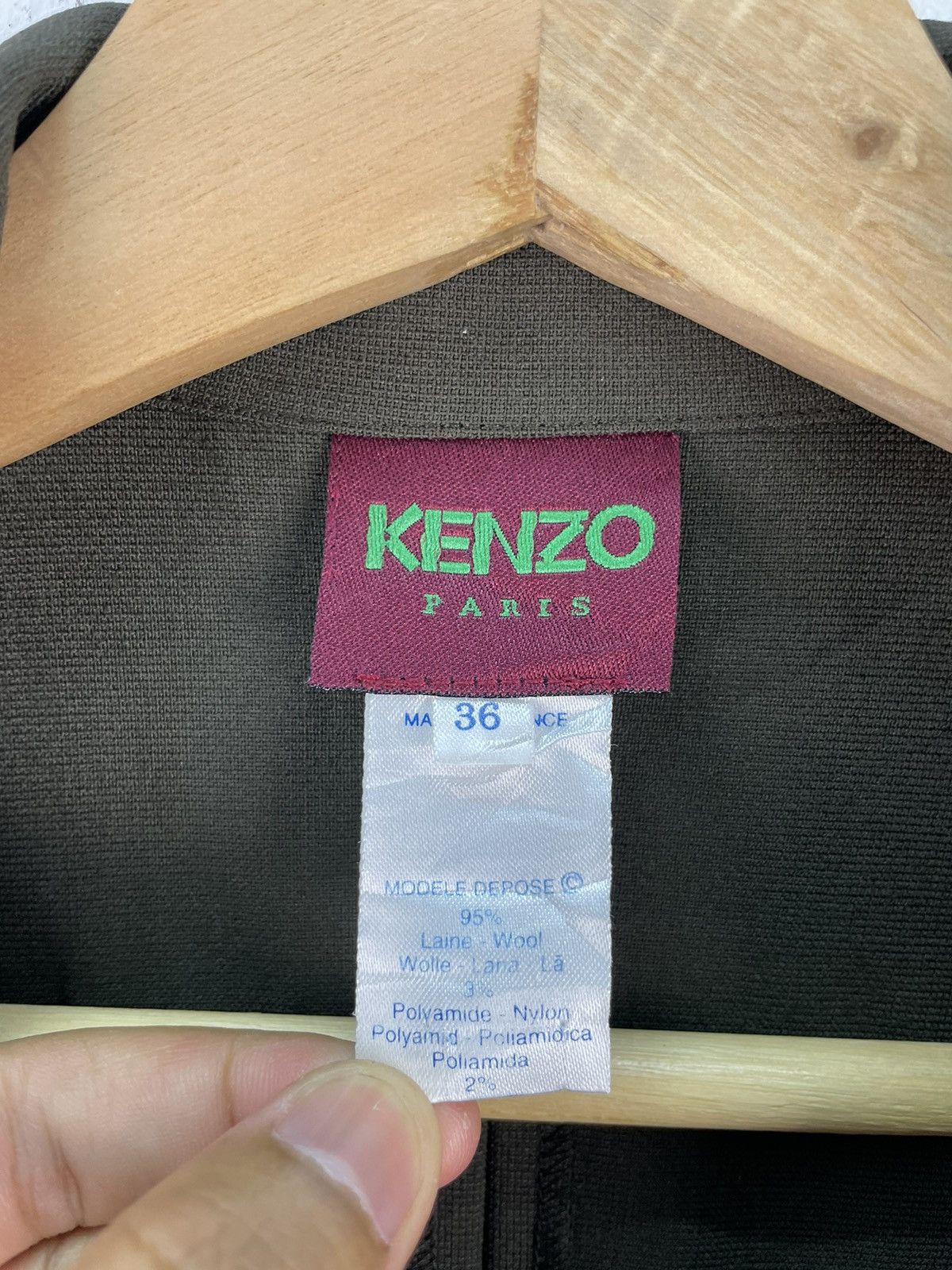 Kenzo × Vintage Vintage Kenzo Paris Women Blouse Coat Jacket size 36 Size S / US 4 / IT 40 - 3 Thumbnail