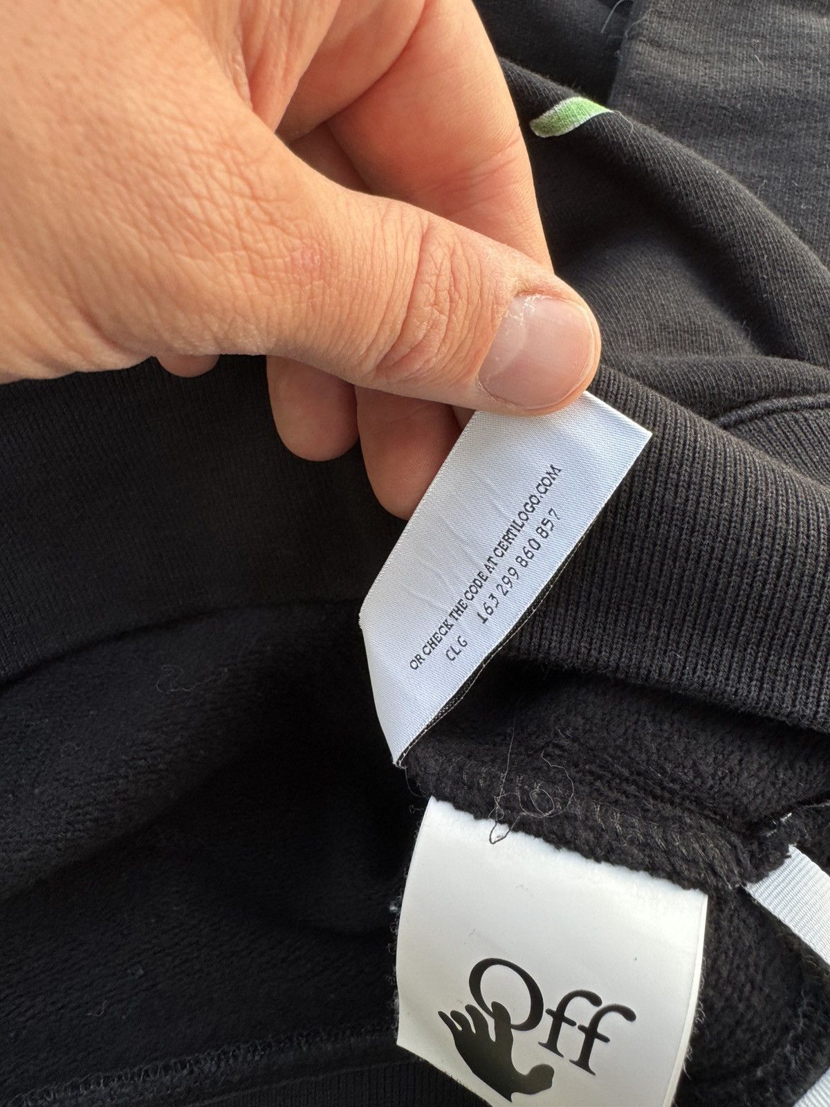 Off-White Off-White hype hoodie Alien cross back Size US M / EU 48-50 / 2 - 6 Thumbnail