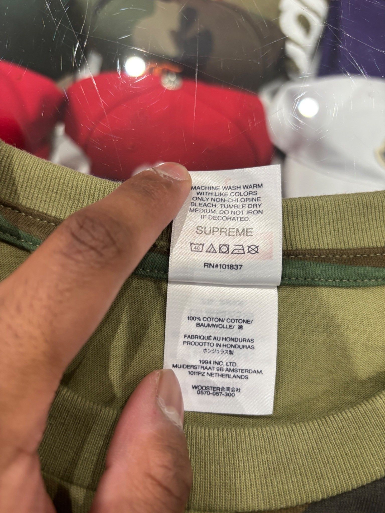 Supreme Supreme Origami Tee Woodland Camo Size US L / EU 52-54 / 3 - 4 Thumbnail
