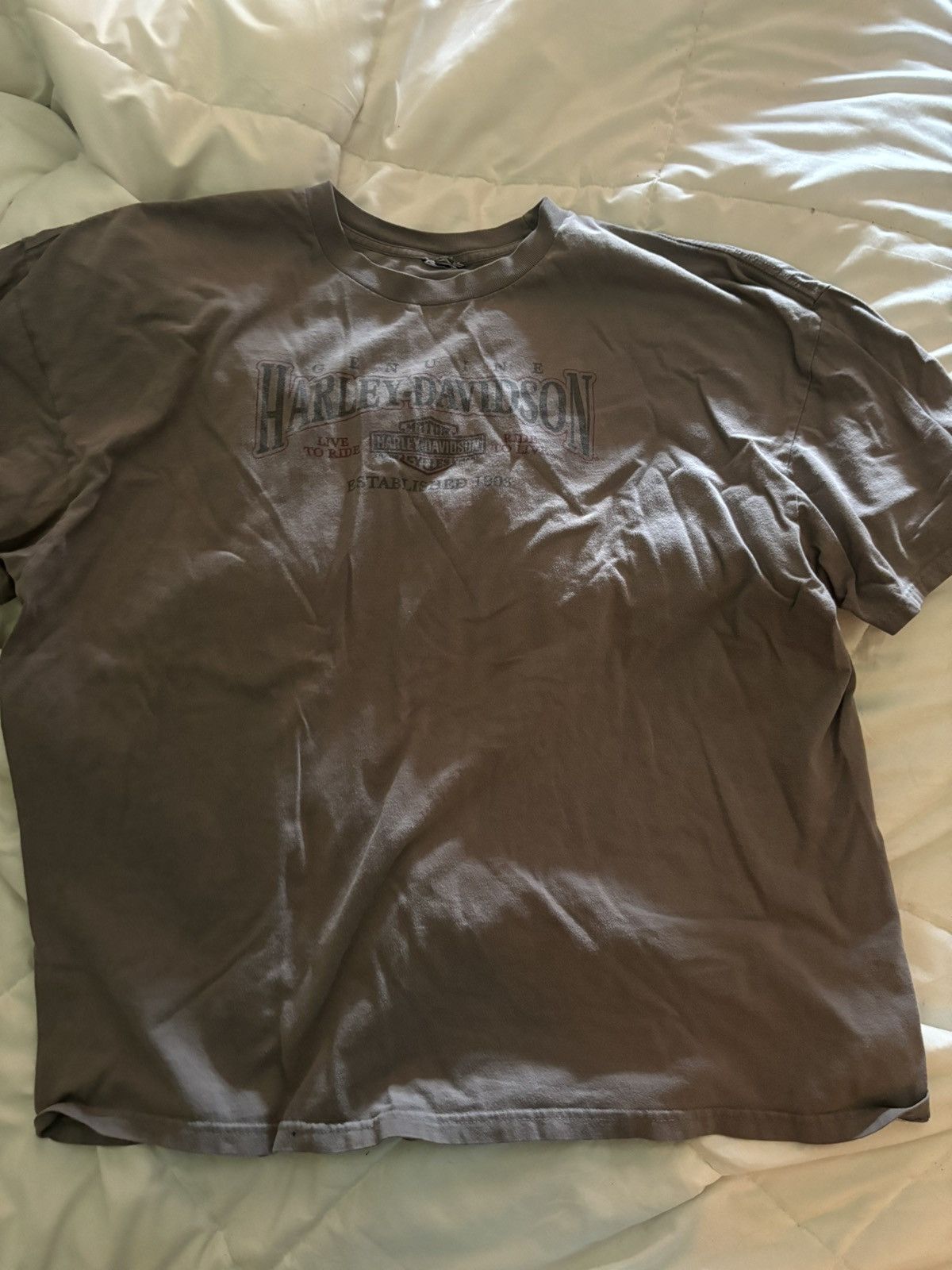 Harley Davidson Authentic Harley Davidson TShirt Size 2X Size US XXL / EU 58 / 5 - 1 Thumbnail