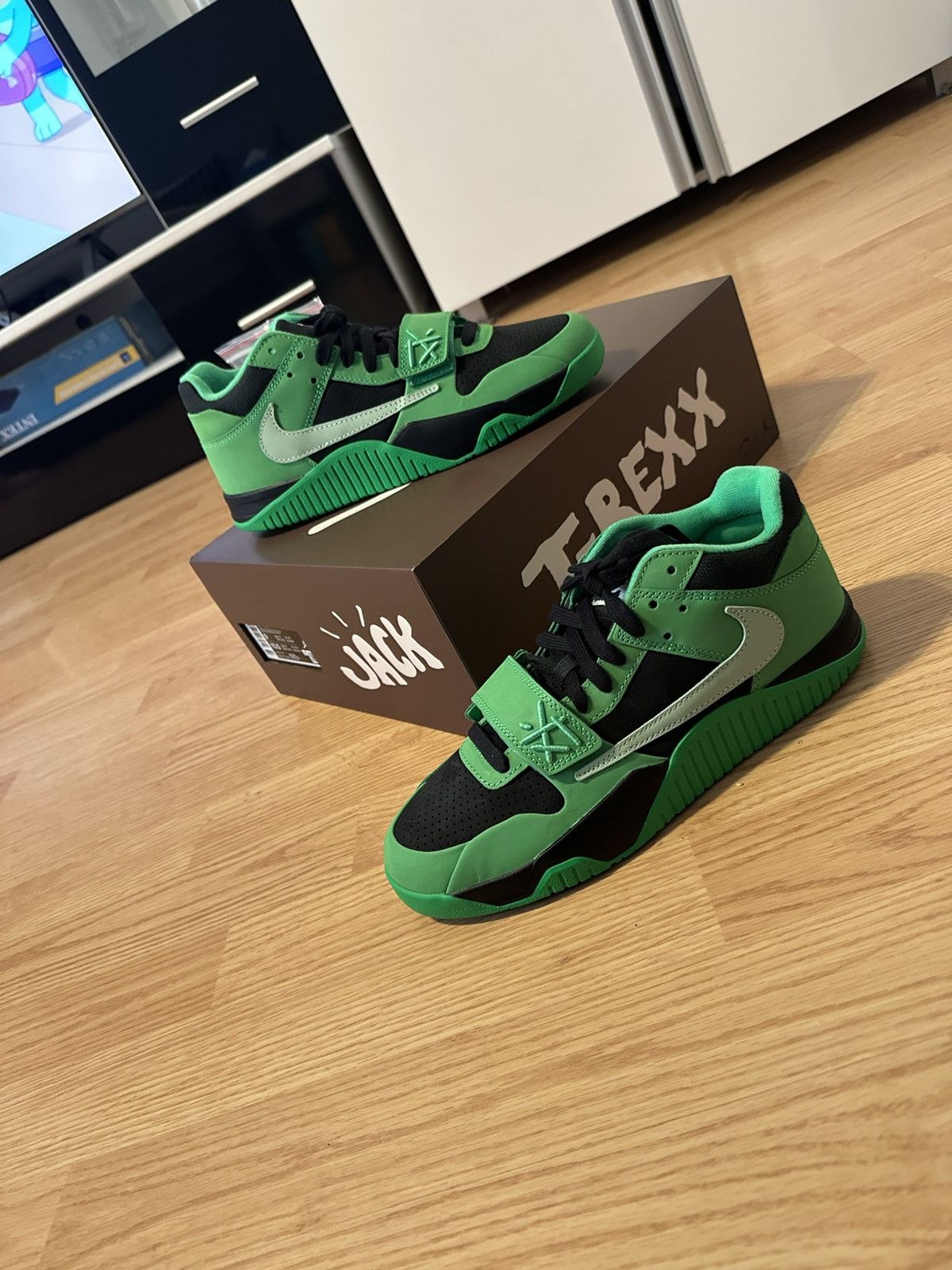 Jordan Brand × Travis Scott Nike x Travis Scott CJ1 T-Rexx Size US 9 / EU 42 - 1 Thumbnail