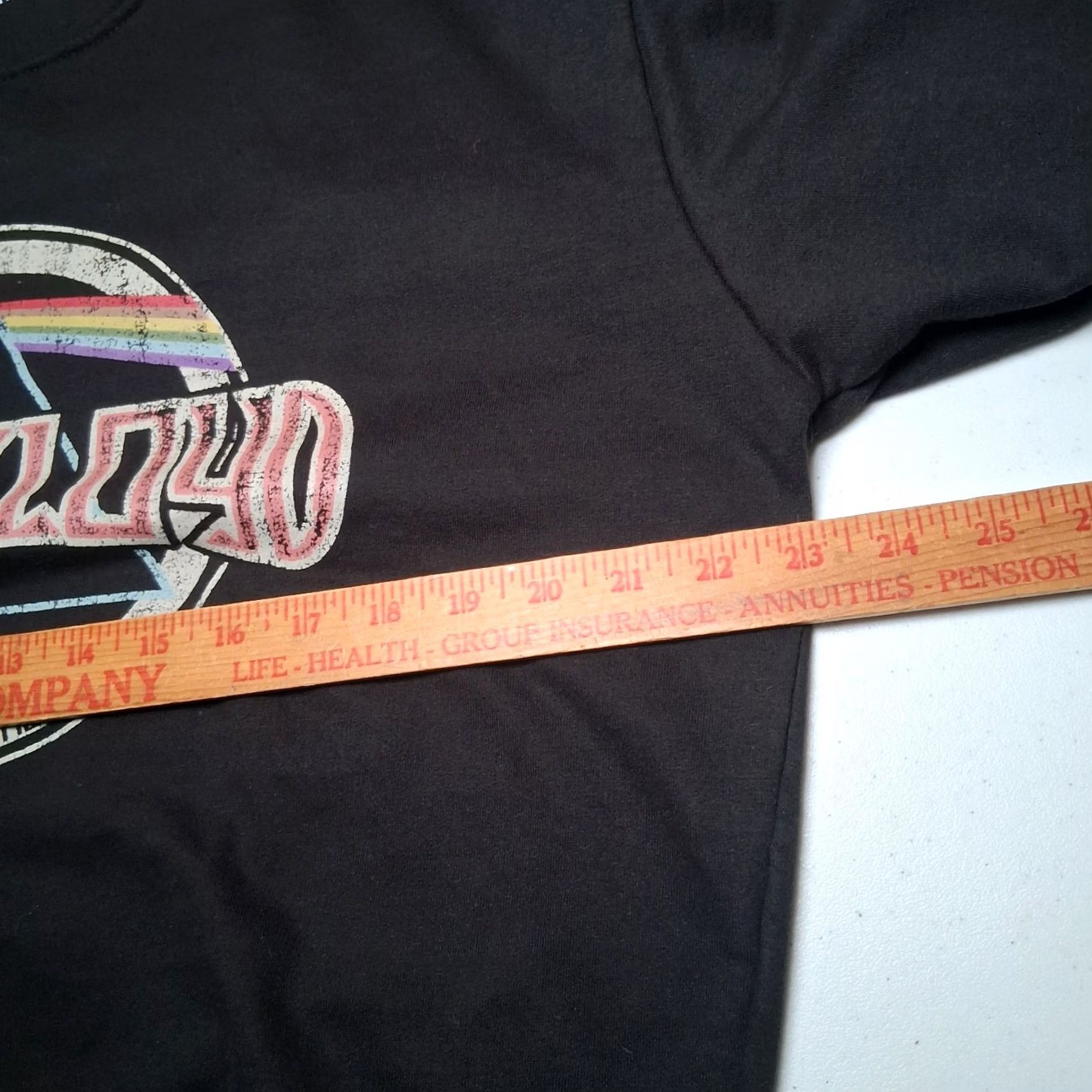 Vintage Life Clothing Co Pink Floyd Sweatshirt Crewneck L Black Graphic Band Music Dark Side of the Moon Mens Pullover Long Sleeve Regular Fit Size US L / EU 52-54 / 3 - 5 Thumbnail