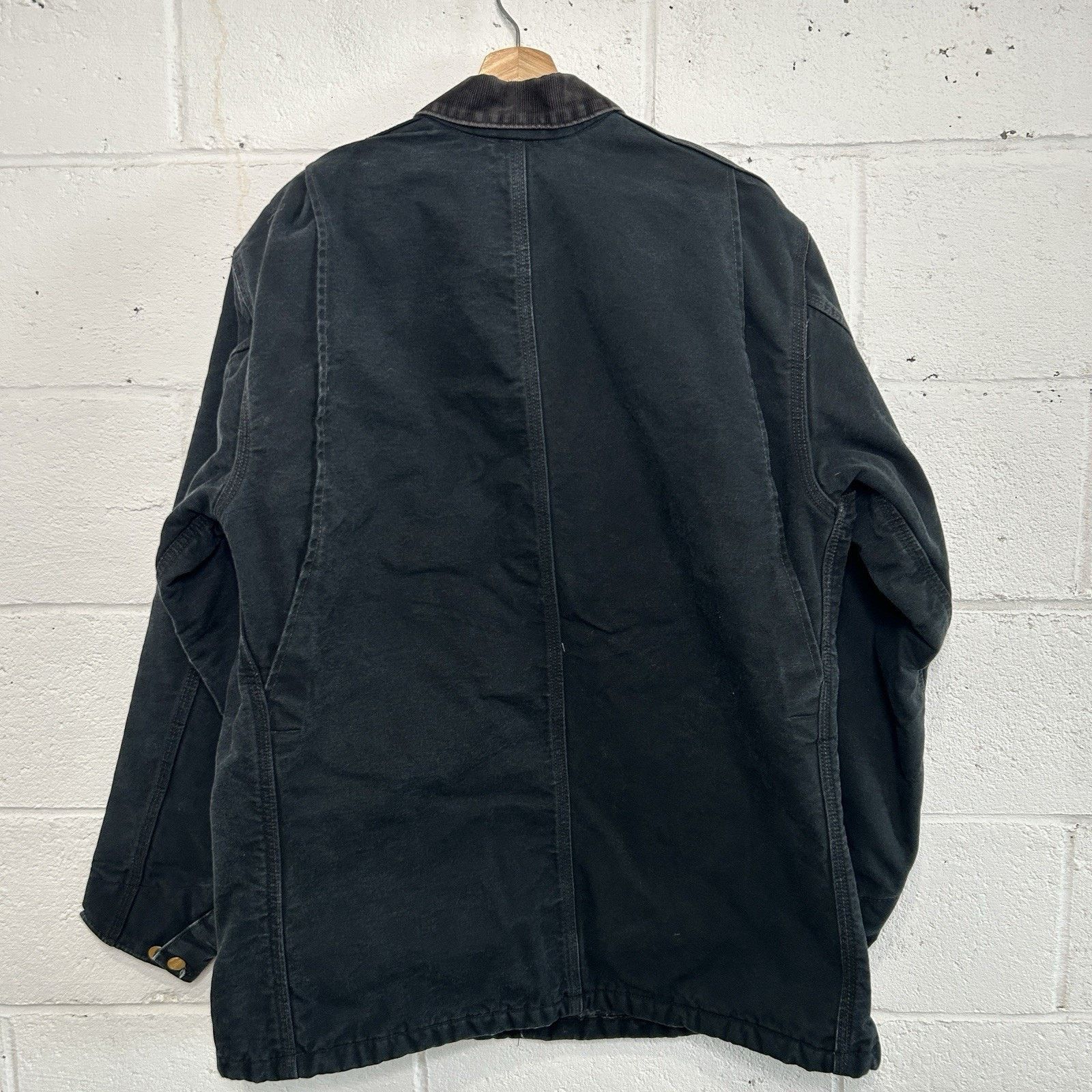 Carhartt Vintage Carhartt Blanket-Lined Chore Coat “Black” C01 BLK Size US XL / EU 56 / 4 - 2 Thumbnail