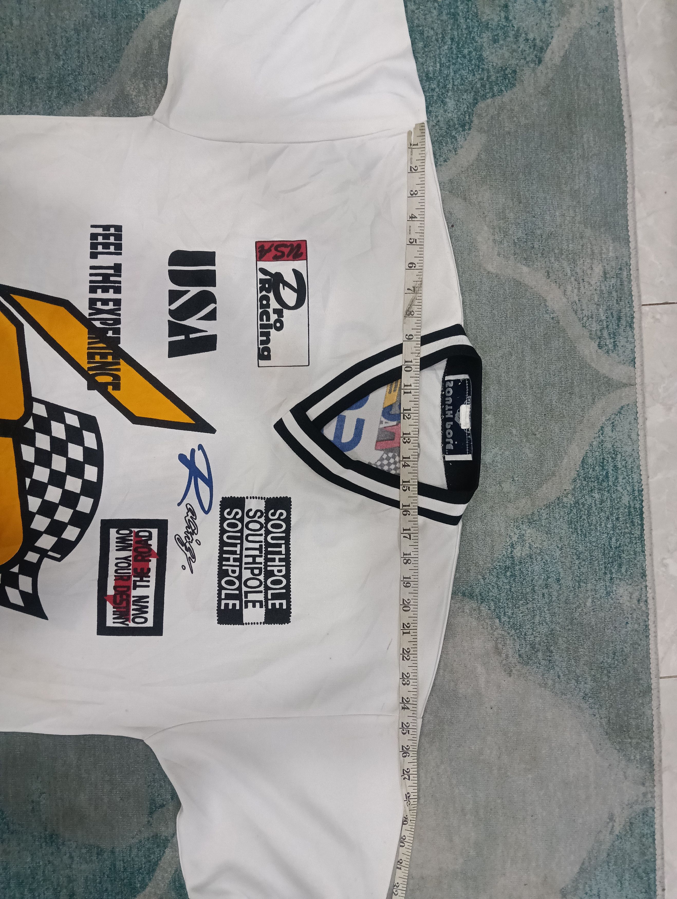 Southpole ⚡Rare South Pole Racing Shirt Jersey⚡ Size US XXL / EU 58 / 5 - 19 Thumbnail