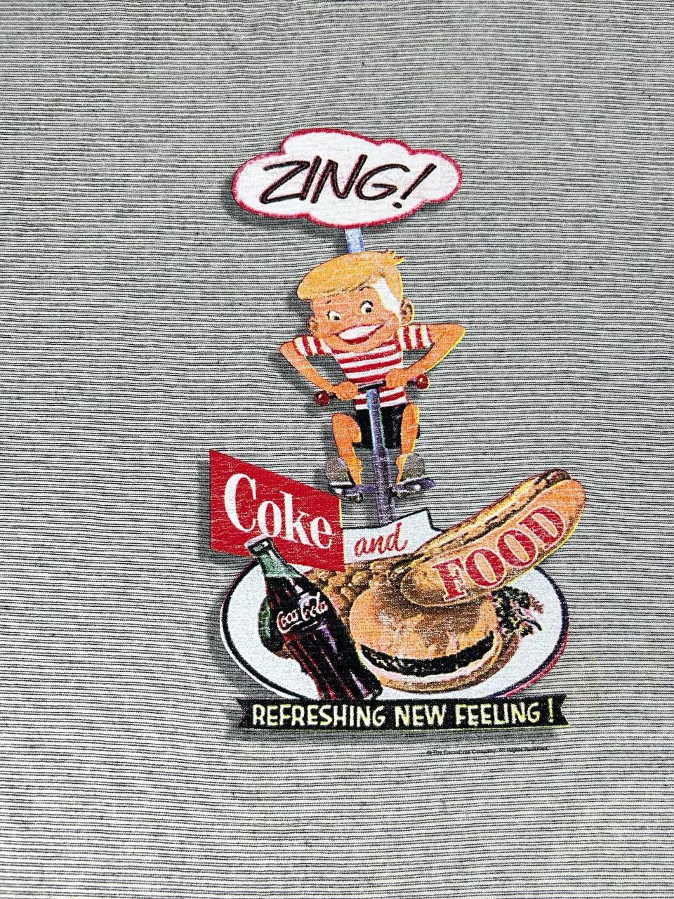 Coca Cola Vintage 90s Coca Cola Bike Boy Tees Size US L / EU 52-54 / 3 - 2 Thumbnail