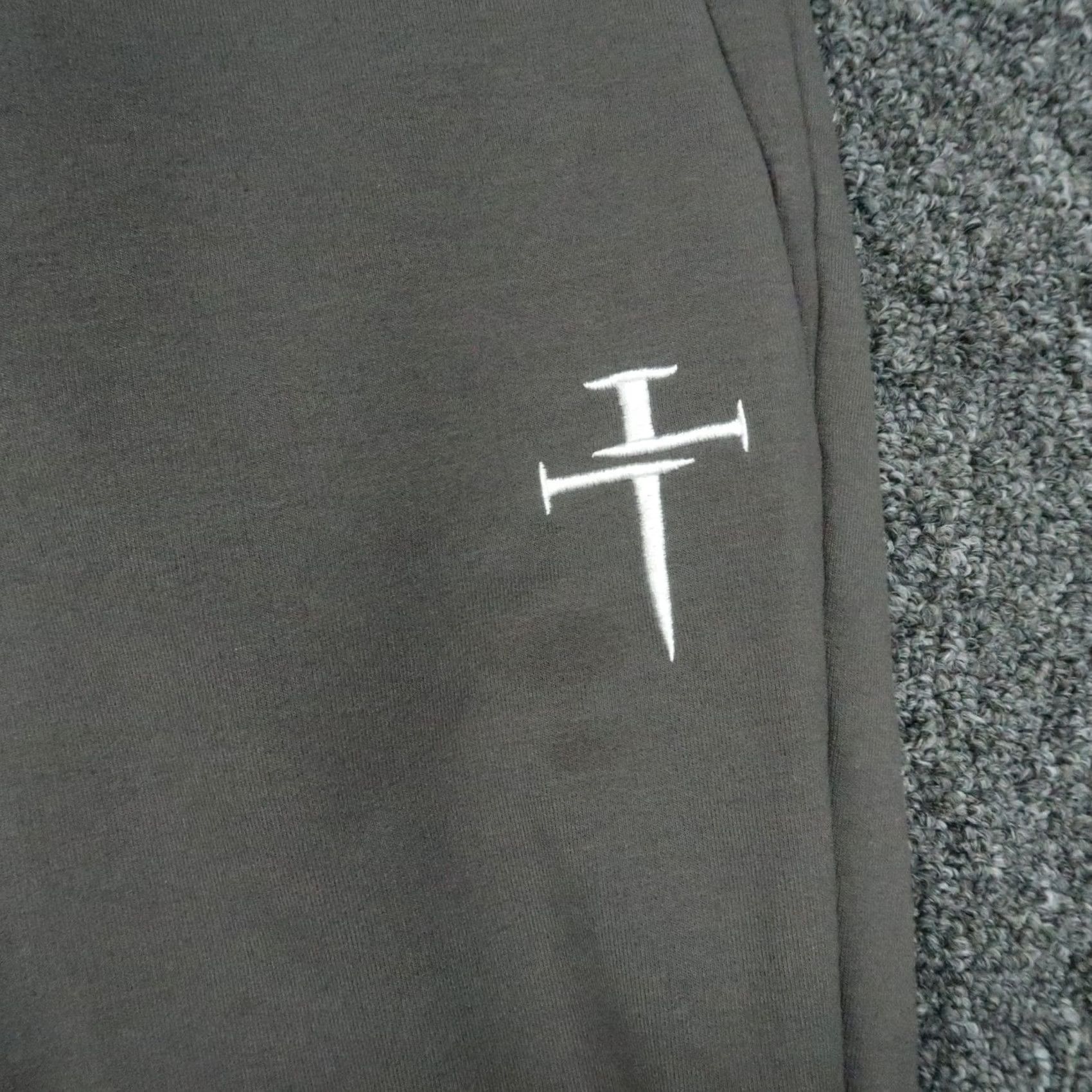 Vintage Three Nails Pants Mens Medium Gray Jogger Performance Athletic Size US 31 - 4 Thumbnail