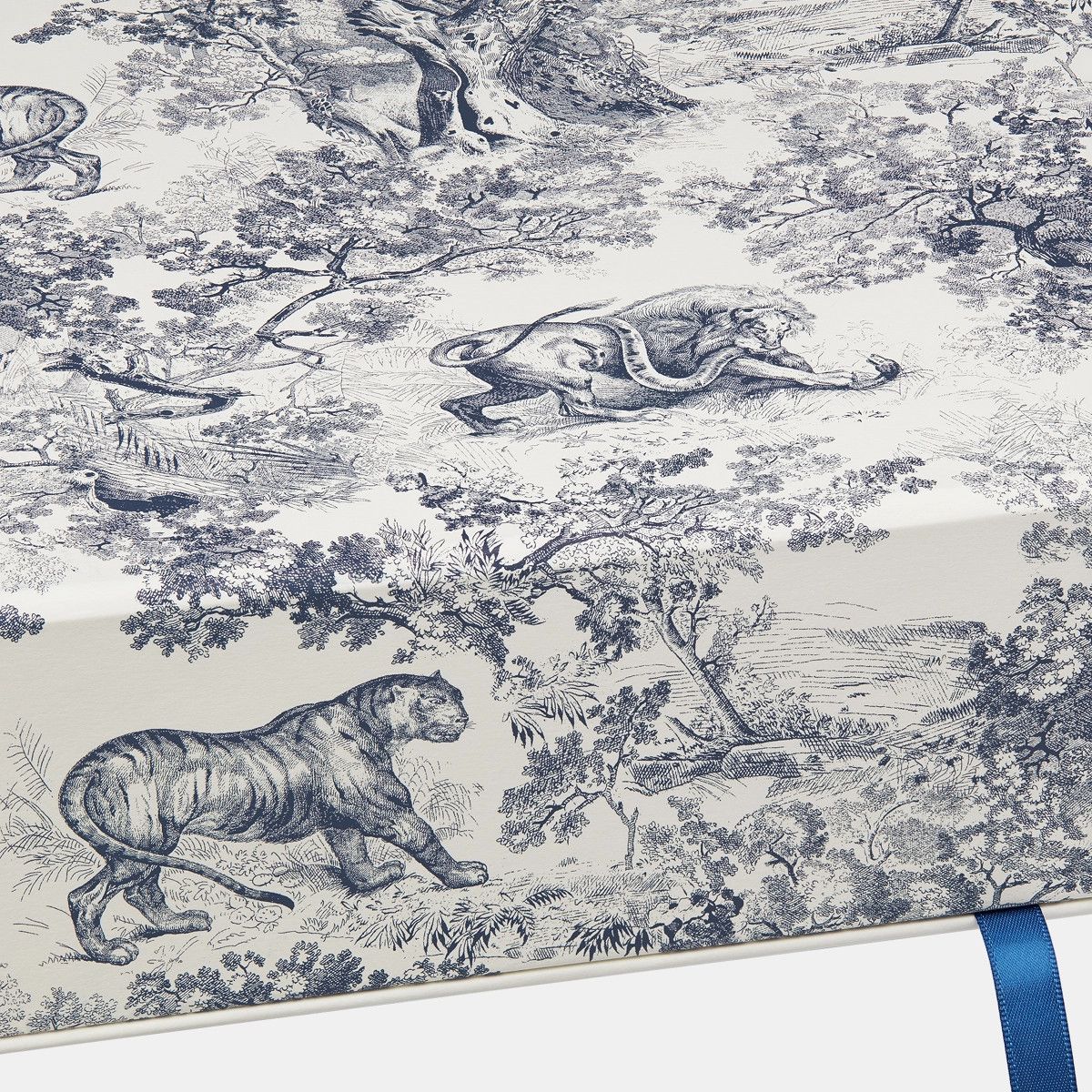 Dior o1bcso1str0225 Size:OS/ Storage Box in Blue Toile Size ONE SIZE - 5 Thumbnail
