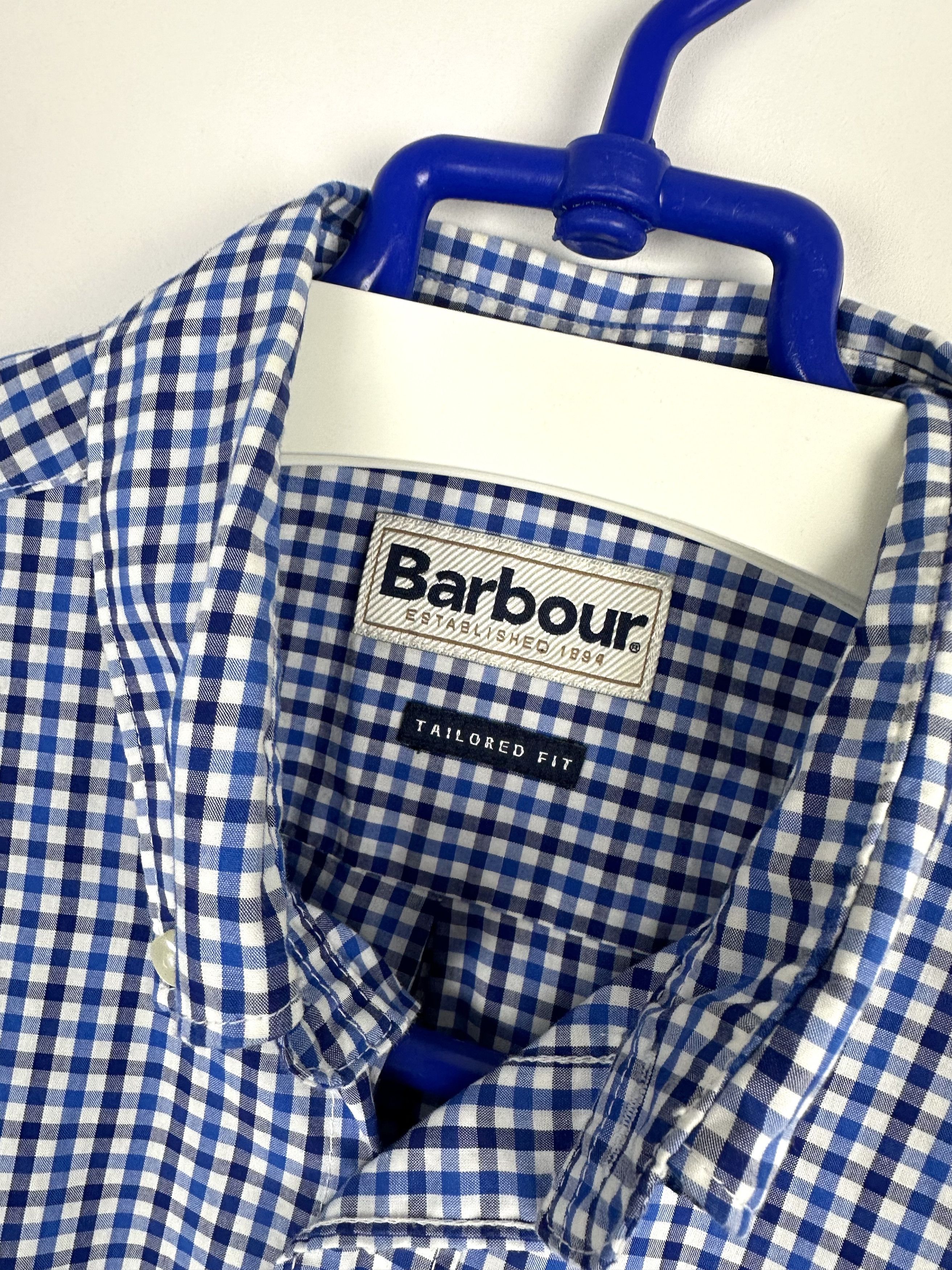 Barbour Barbour Gingham 1 Tailored Men's Slim Check Shirt Size US M / EU 48-50 / 2 - 3 Thumbnail