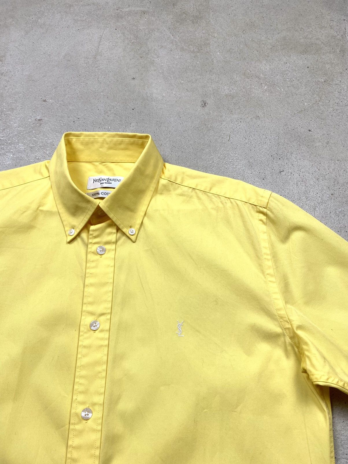Yves Saint Laurent 90’s YSL Yves Saint Laurent Shirt Luxury Size US M / EU 48-50 / 2 - 5 Thumbnail