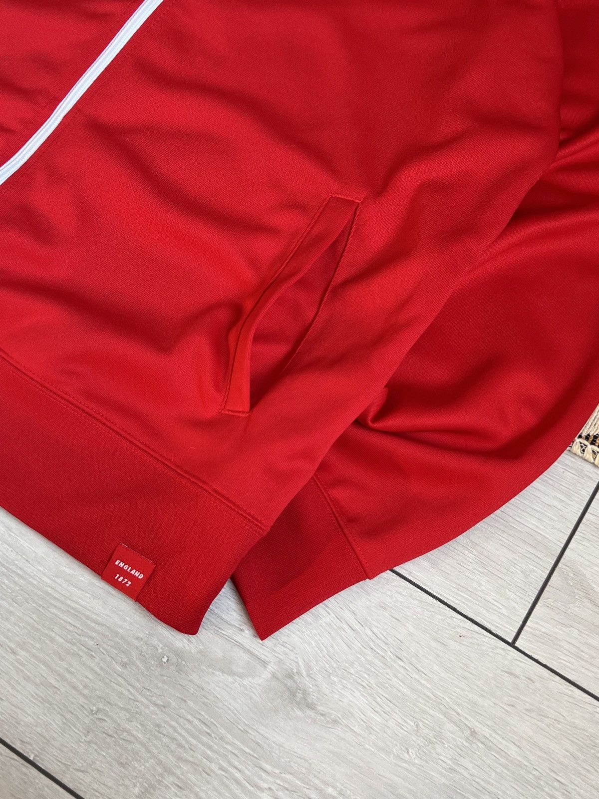 Nike Nike Team England 2016 Evro Football Soccer Anthem Track Top Size US XL / EU 56 / 4 - 13 Thumbnail