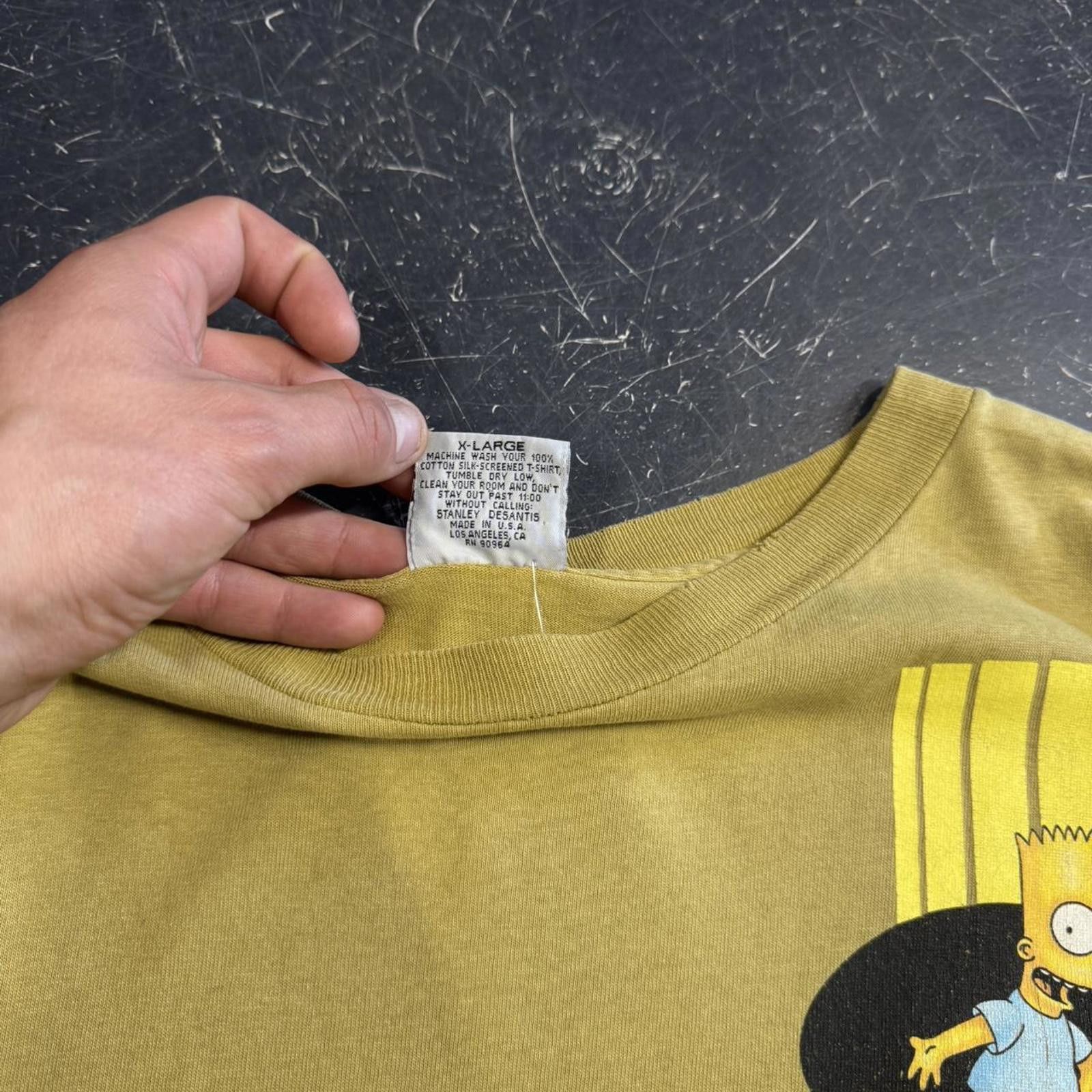 The Simpsons × Vintage Vintage 1997 Bart Simpson Tee Size US XL / EU 56 / 4 - 7 Thumbnail