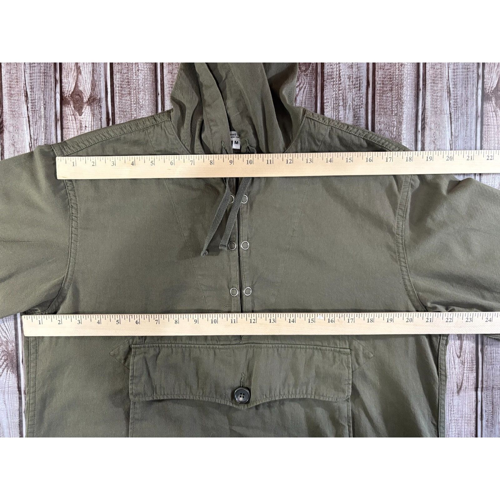 Engineered Garments Engineered Garments Cotton Ripstop Oversized Hoodie size M c Size US M / EU 48-50 / 2 - 6 Thumbnail