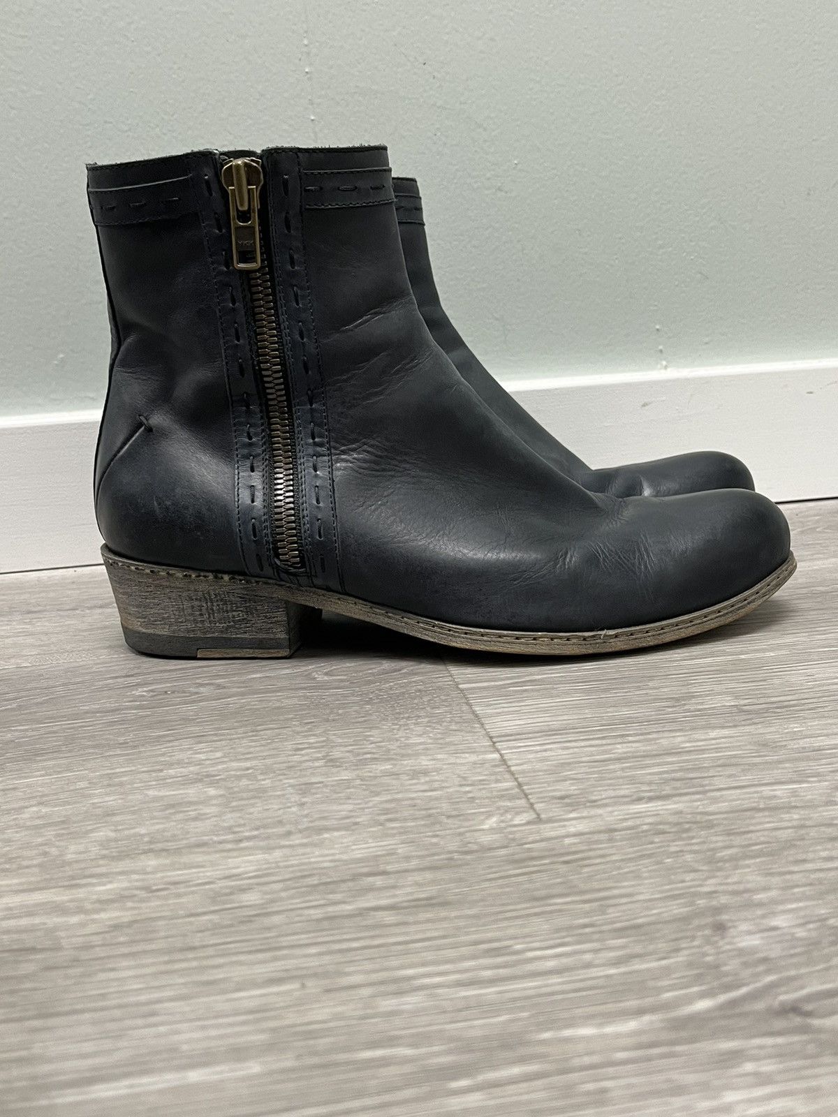 Costume National Double Zip Boot. Size US 8.5 / EU 41-42 - 11 Thumbnail