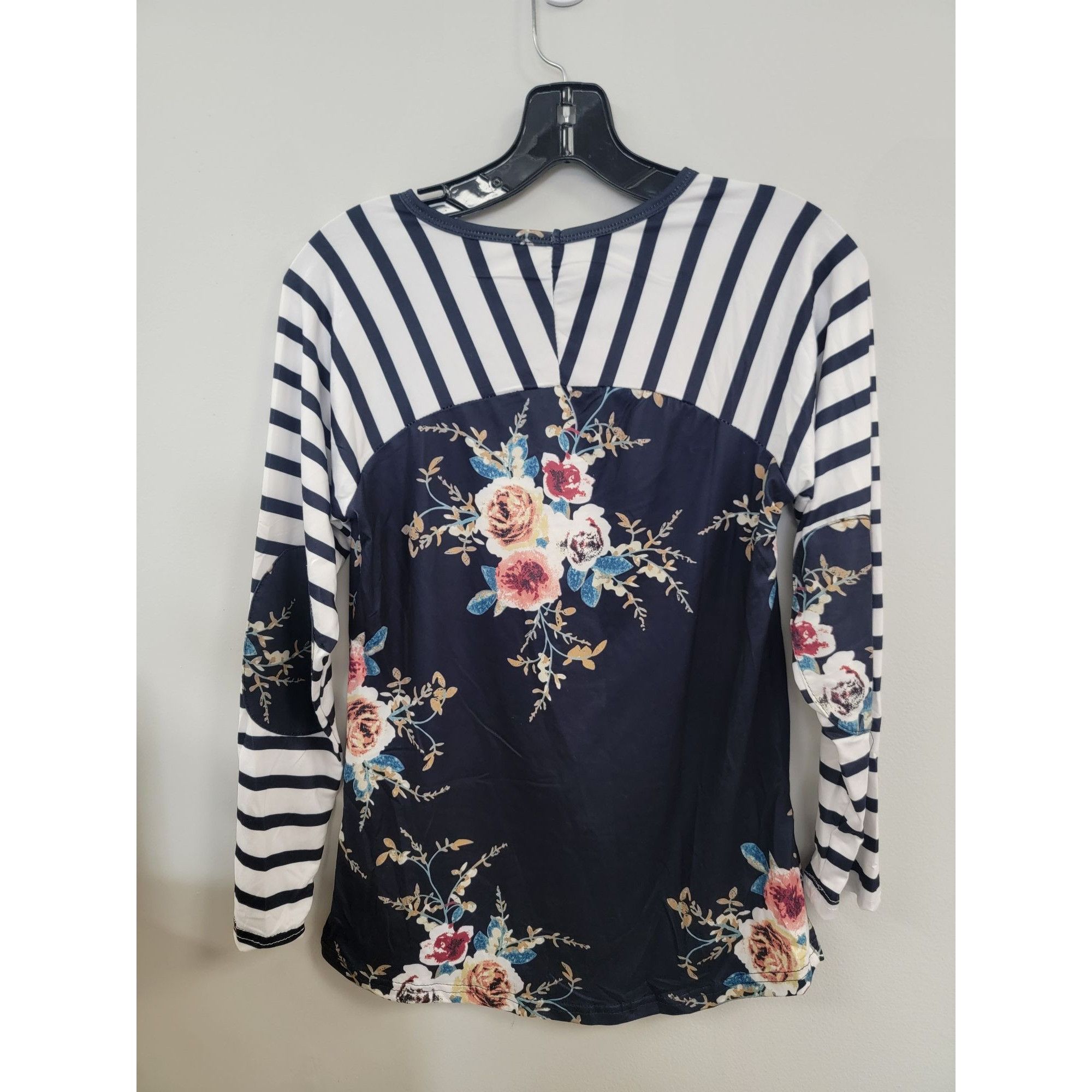 Other Floral & Striped Long Sleeve Baseball Tee Shirt Small Size S / US 4 / IT 40 - 2 Thumbnail