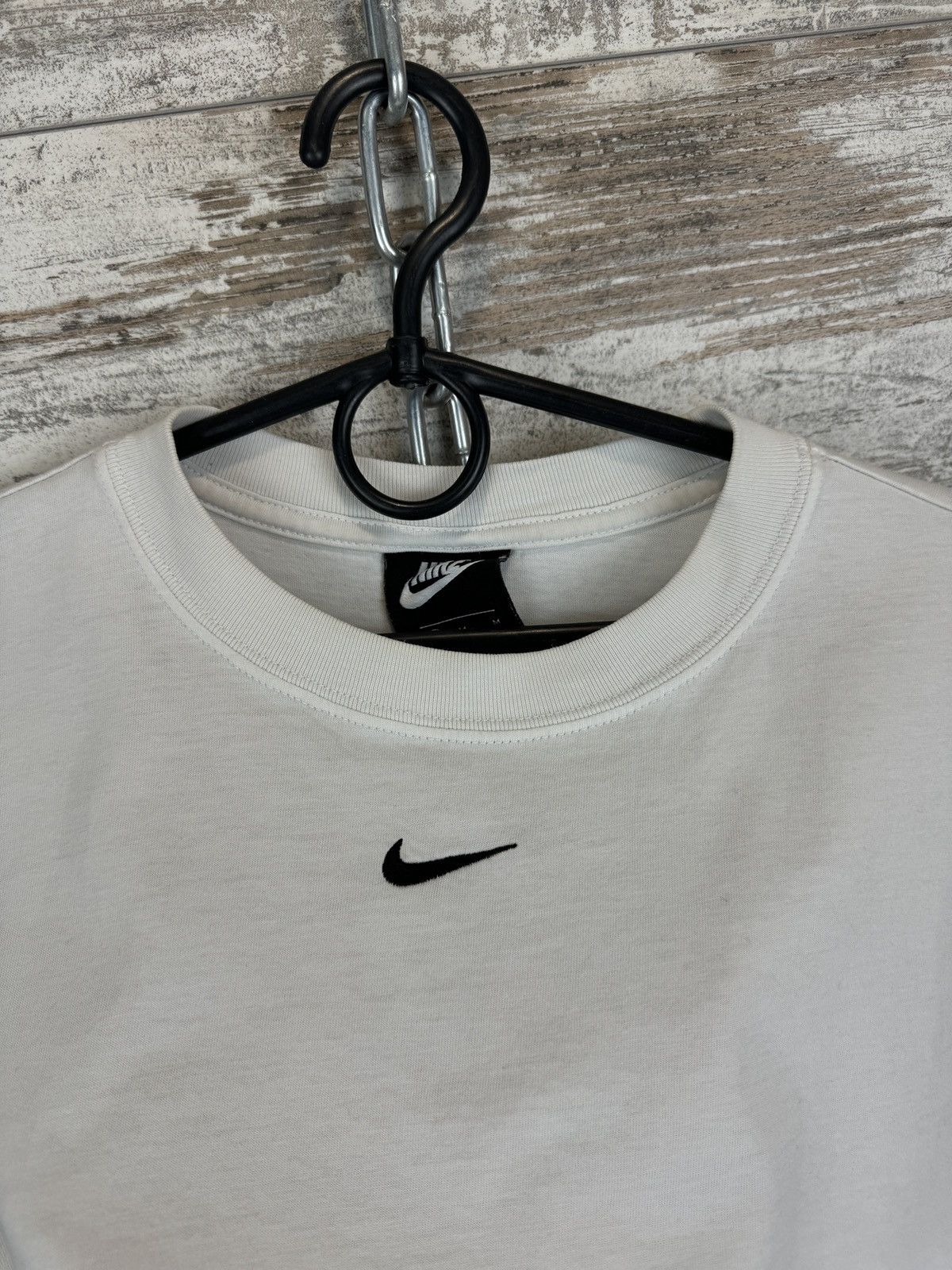 Nike Mens Vintage Nike Centre swoosh T-shirt y2k tee drill rare Size US M / EU 48-50 / 2 - 4 Thumbnail