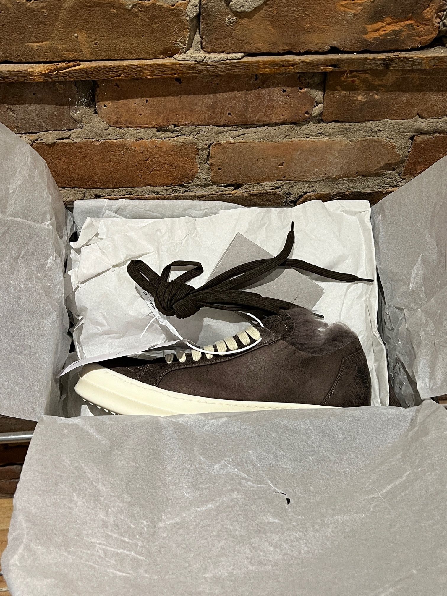 Rick Owens Rick Owens FW25 Concordians Minimal Vintage Sneakers Size US 8 / EU 41 - 12 Thumbnail