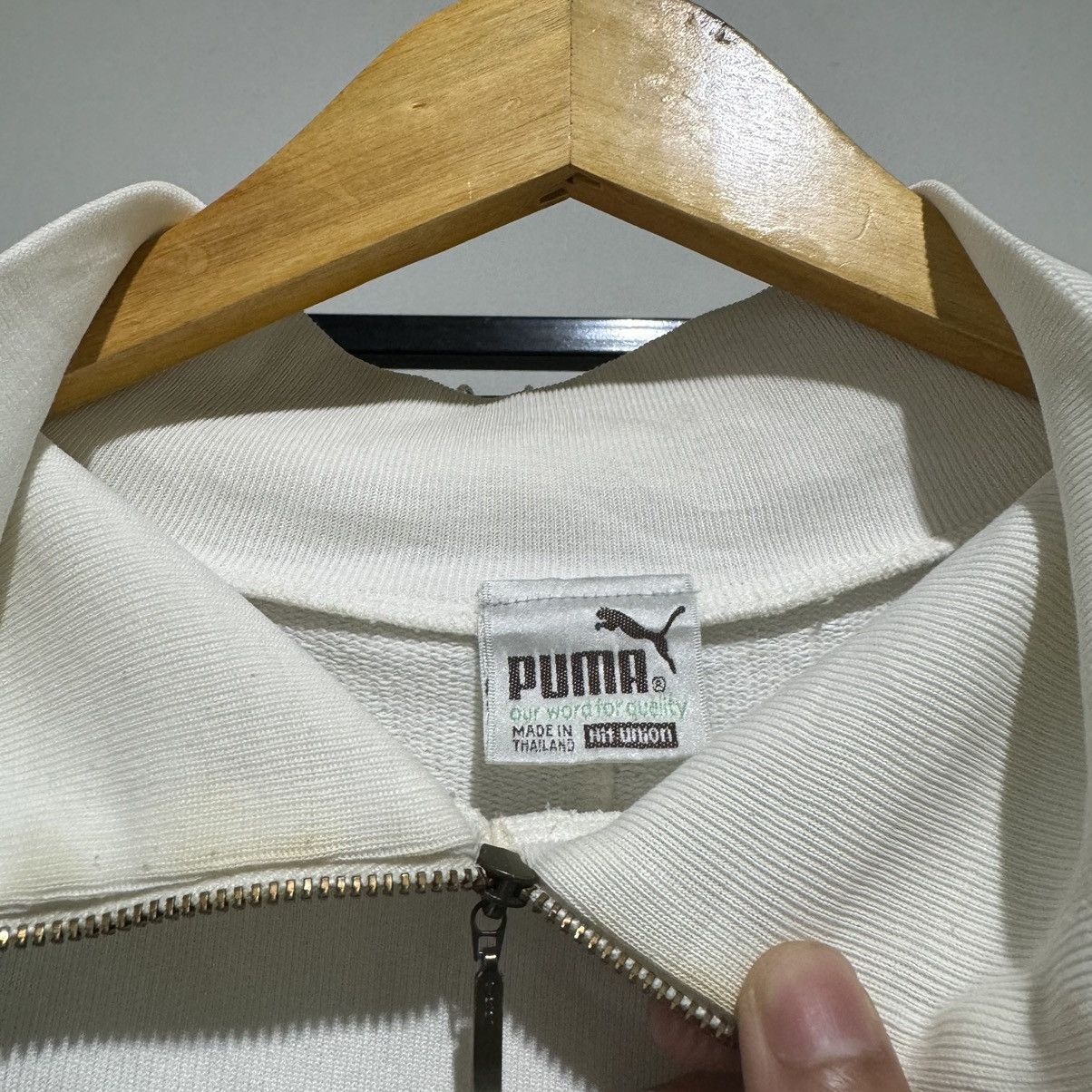 Puma Vintage Puma Italia Y2K Three Tones Sweatshirt Size US M / EU 48-50 / 2 - 5 Thumbnail