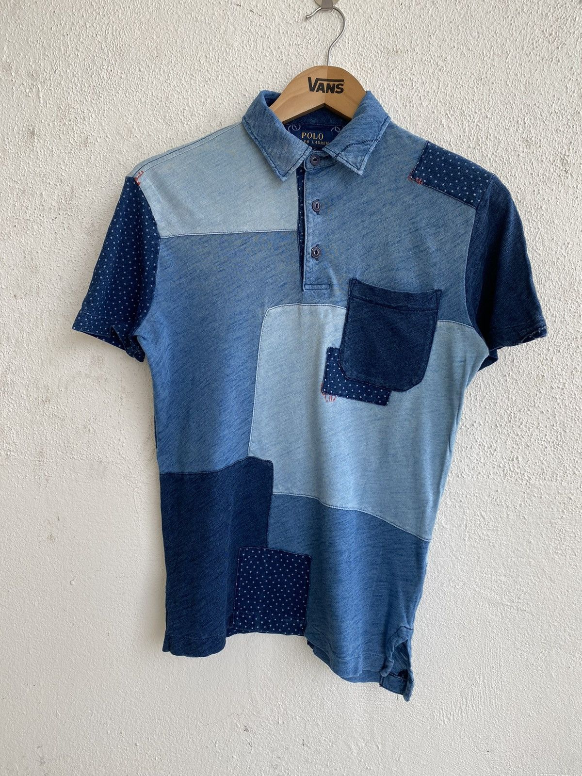 Designer × Polo Ralph Lauren Polo Ralph Lauren Collar Patchwork Size US XS / EU 42 / 0 - 1 Thumbnail