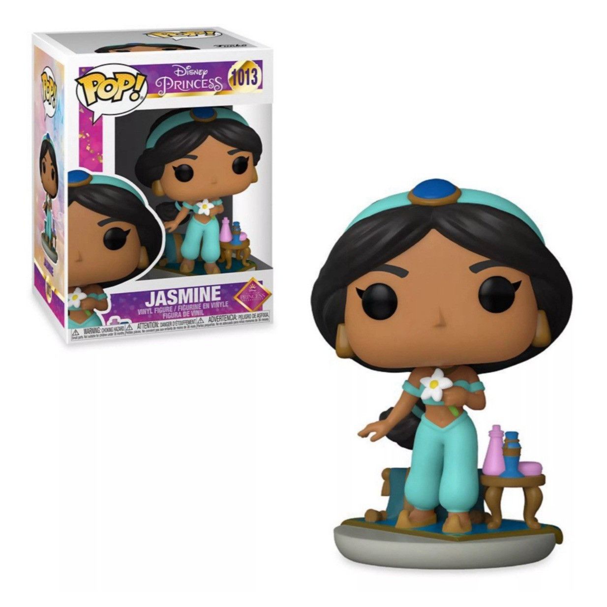 Disney Funko Pop! Disney Princess Jasmine Aladdin Vinyl Figure BoxL Size ONE SIZE - 2 Thumbnail