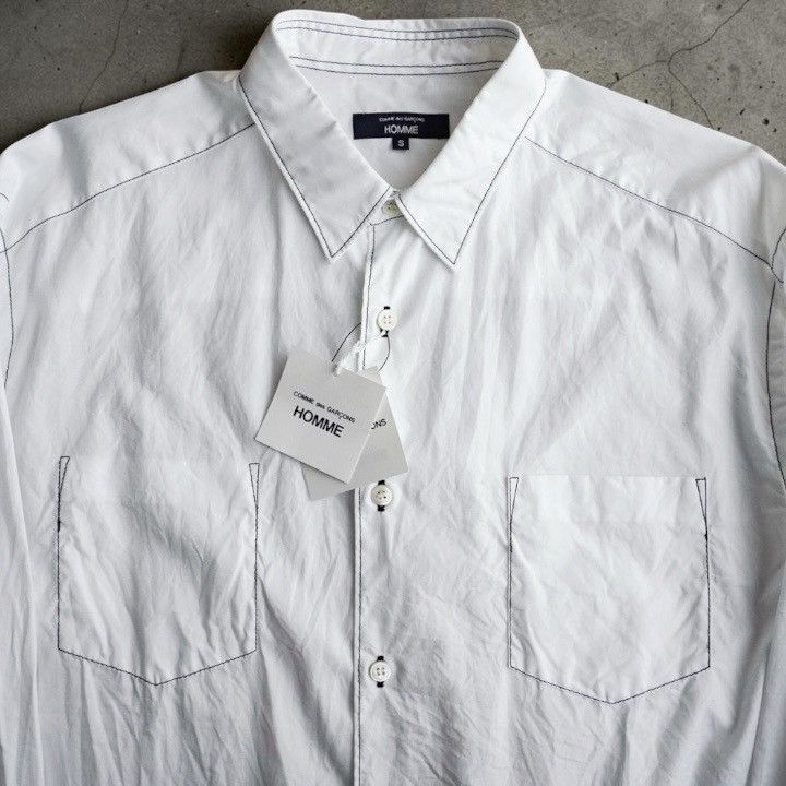 Comme des Garcons Homme NWT 25AW COMME des GARCONS HOMME Regular Collar Shirt S Size US S / EU 44-46 / 1 - 3 Thumbnail