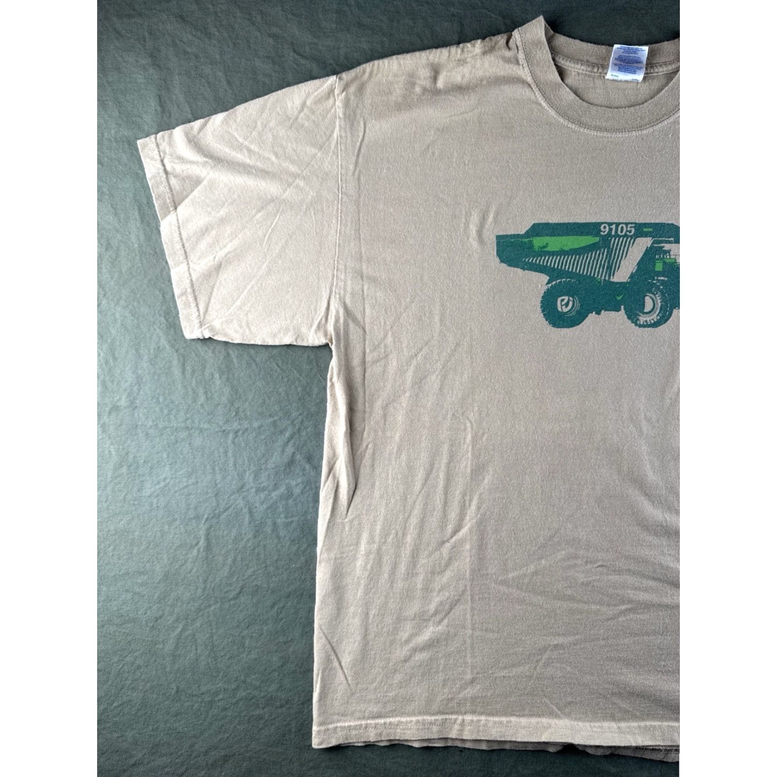 Gildan Vintage Pearl Jam Gorge Concert Tour T Shirt Rock XL Beige Crew Neck Short Sleeve Men 2005 90s Band Tee Size US XL / EU 56 / 4 - 2 Thumbnail