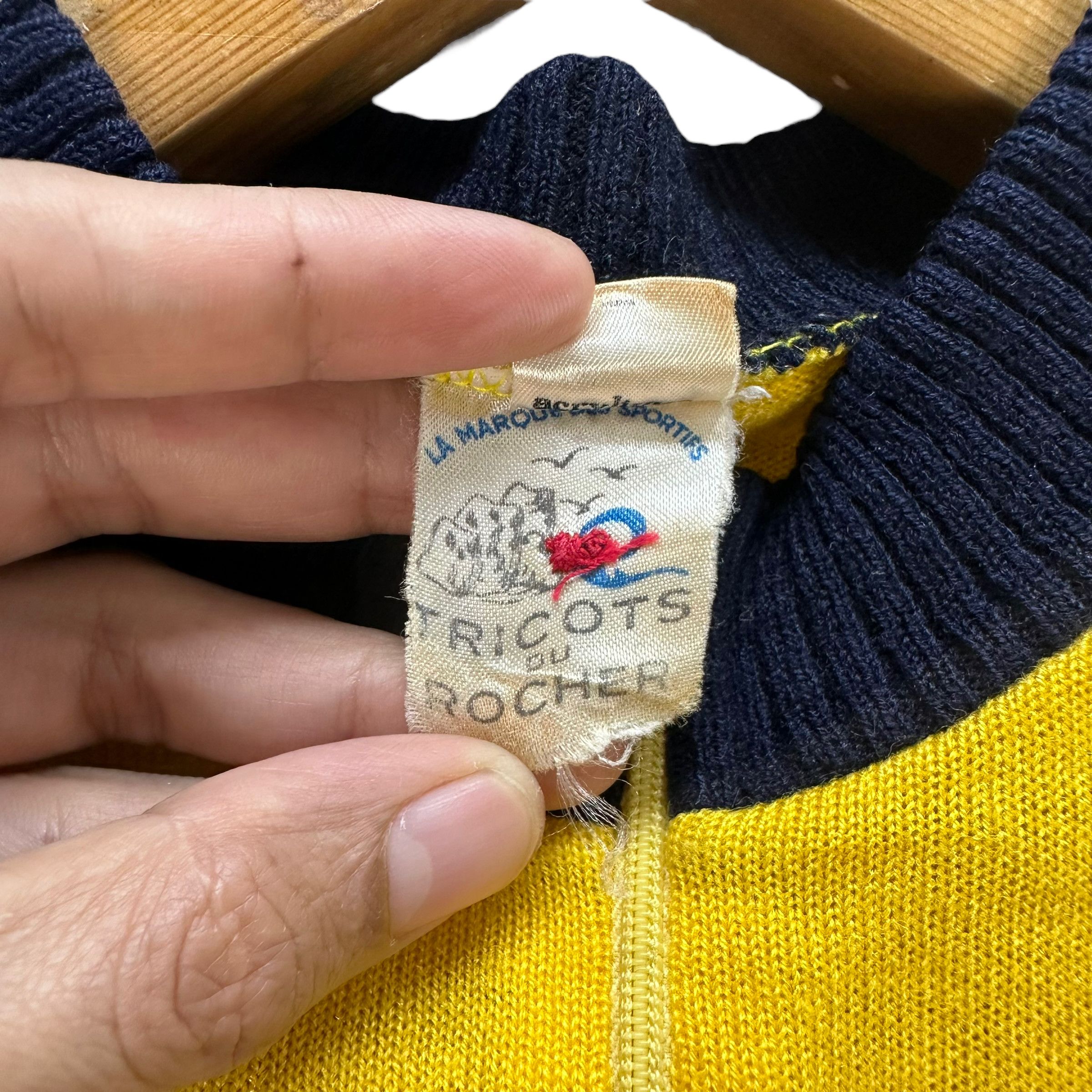 Vintage VINTAGE CYCLIST JERSEY SPONSORED BY DEHONDT # Size S / US 4 / IT 40 - 10 Thumbnail