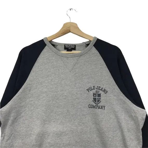 Polo Ralph Lauren Vtg 90’ POLO JEANS COMPANY Ralph Lauren Sweatshirt Sweater Size US L / EU 52-54 / 3 - 4 Thumbnail