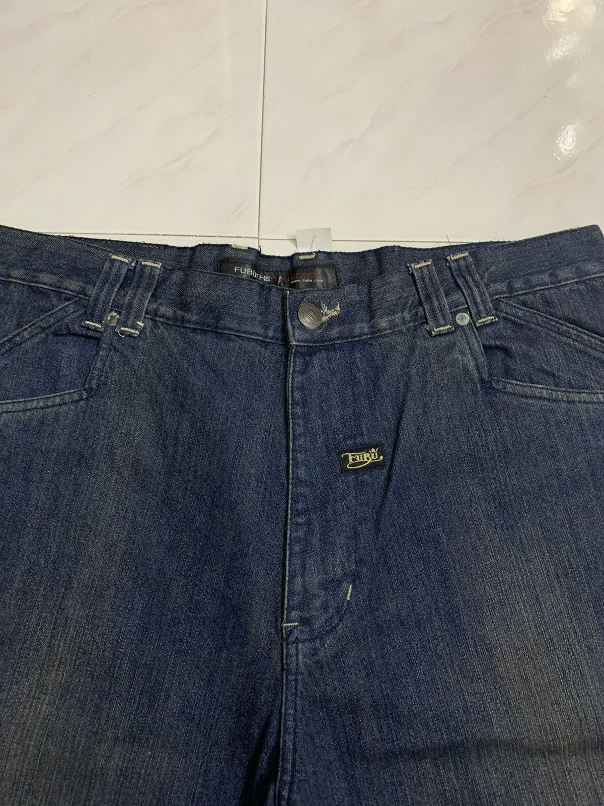 Rick Owens 2000 Fubu Collection Jorts Southpole Goa Lgb Y2K Jnco Style Size US 38 / EU 54 - 5 Thumbnail