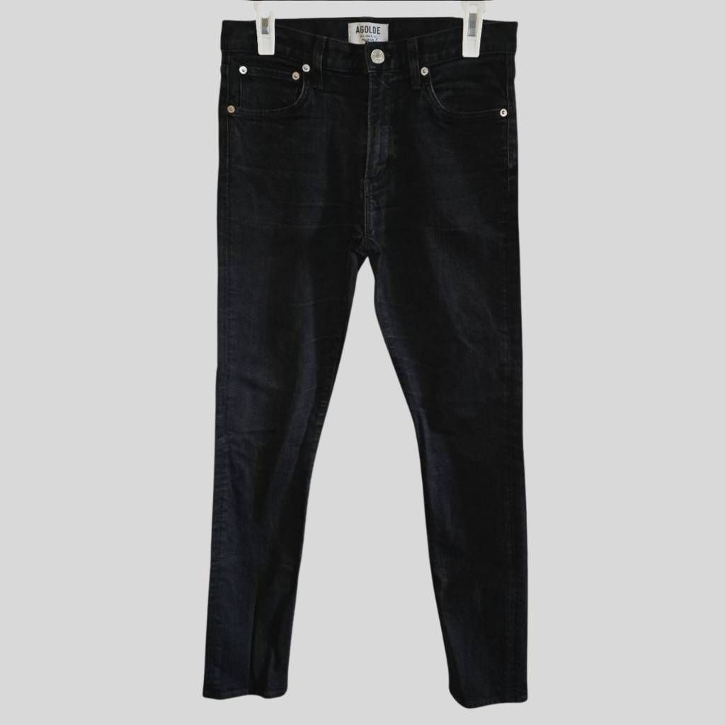 Agolde AGOLDE Feel Good Jeans Women’s Size 30 High Rise Black Organ Size 30" / US 8 / IT 44 - 1 Thumbnail