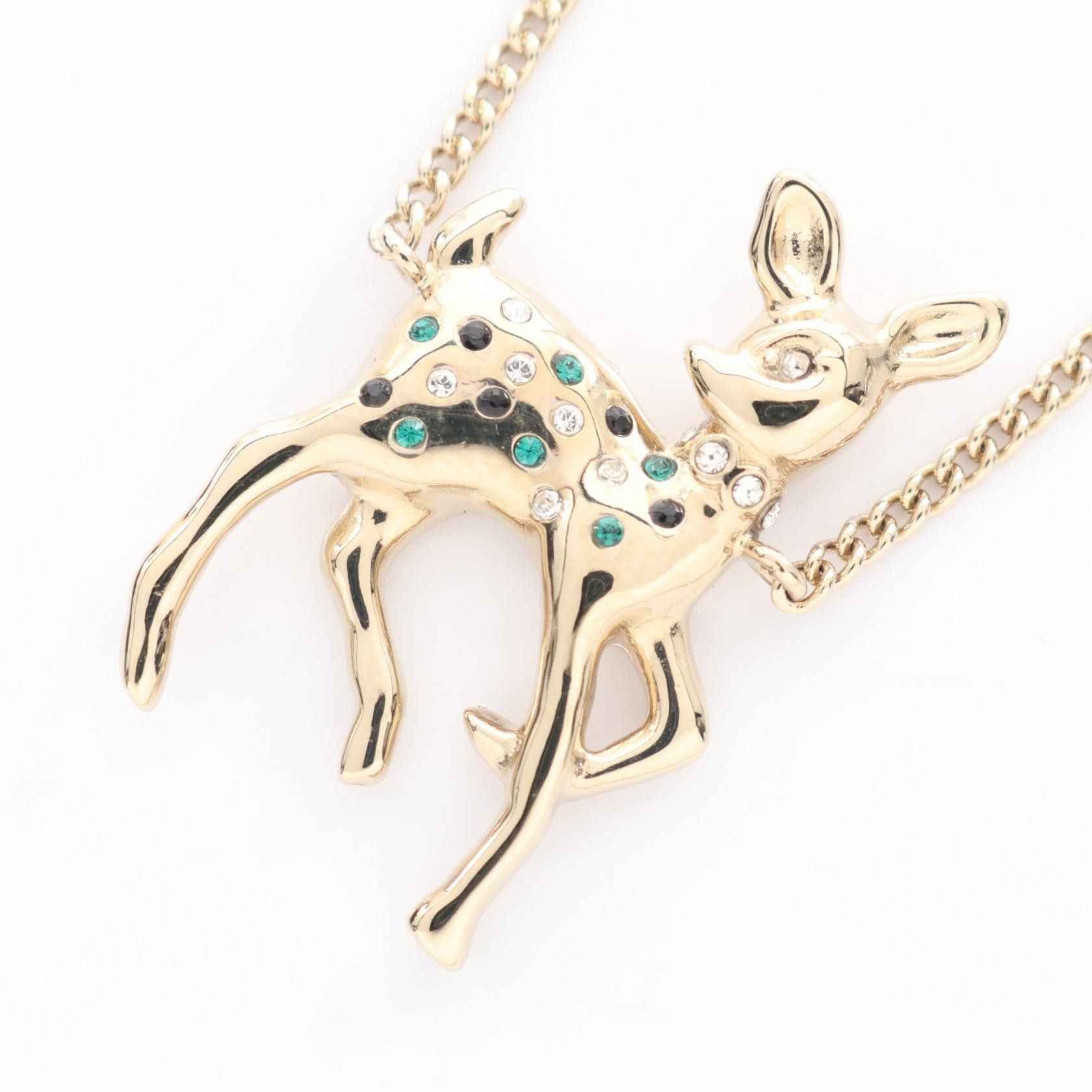 Chanel Chanel Chanel Ears Gift 2025 Coco Mark Bambi Necklace Metal Necklace DUTY FREE for USA Size ONE SIZE - 1 Thumbnail