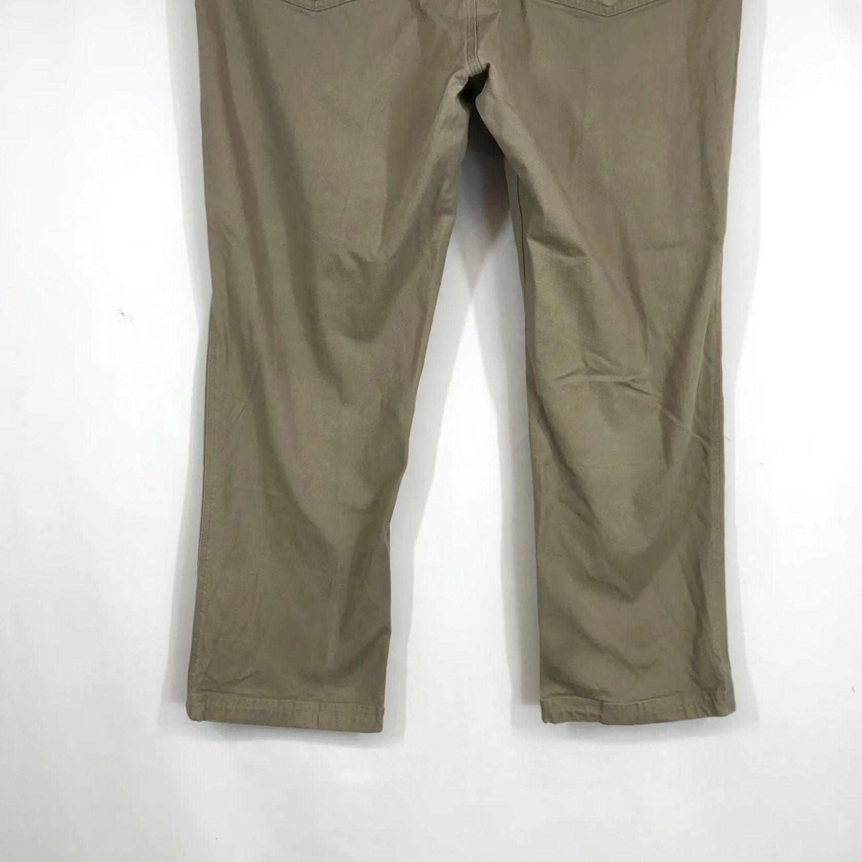 Duluth Trading Company Duluth Trading Co Work Pants Khaki Tan Mens 38x30 Flex Fire Hose Relaxed Fit Size US 38 / EU 54 - 6 Thumbnail